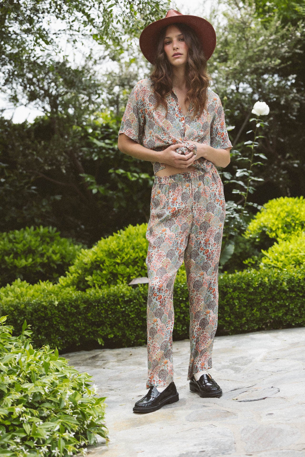 Leona Pant Desert Scallop