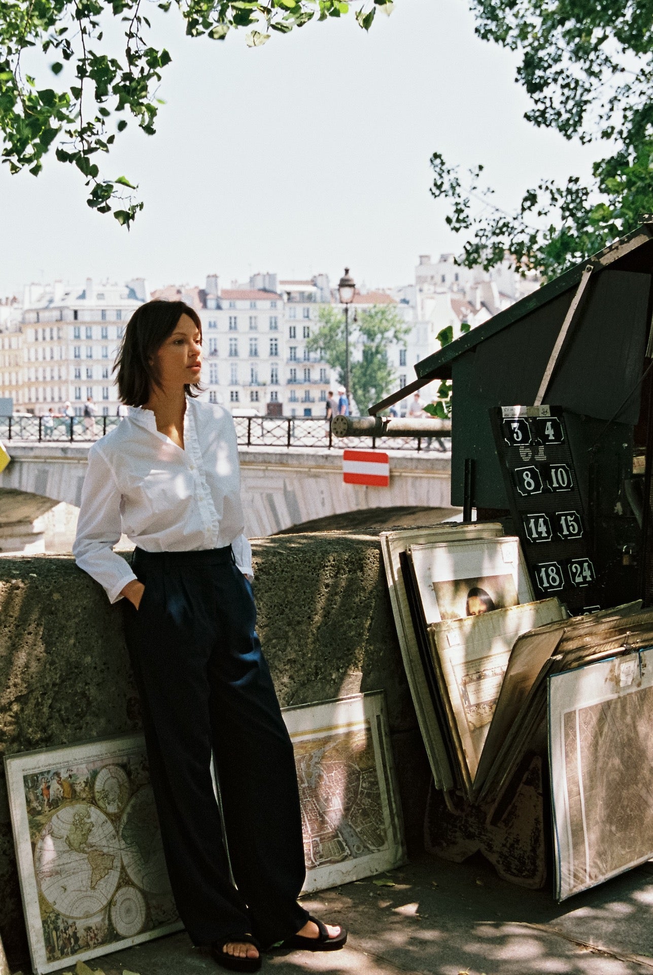 Helena Shirt White Poplin