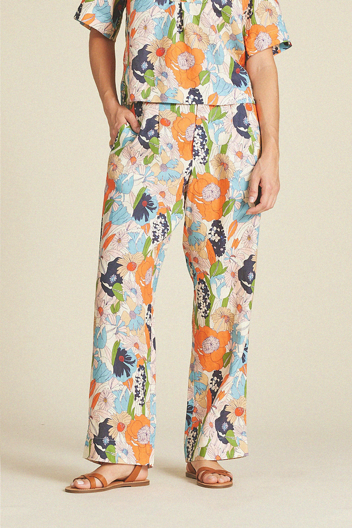Leigh Pant Selva Floral