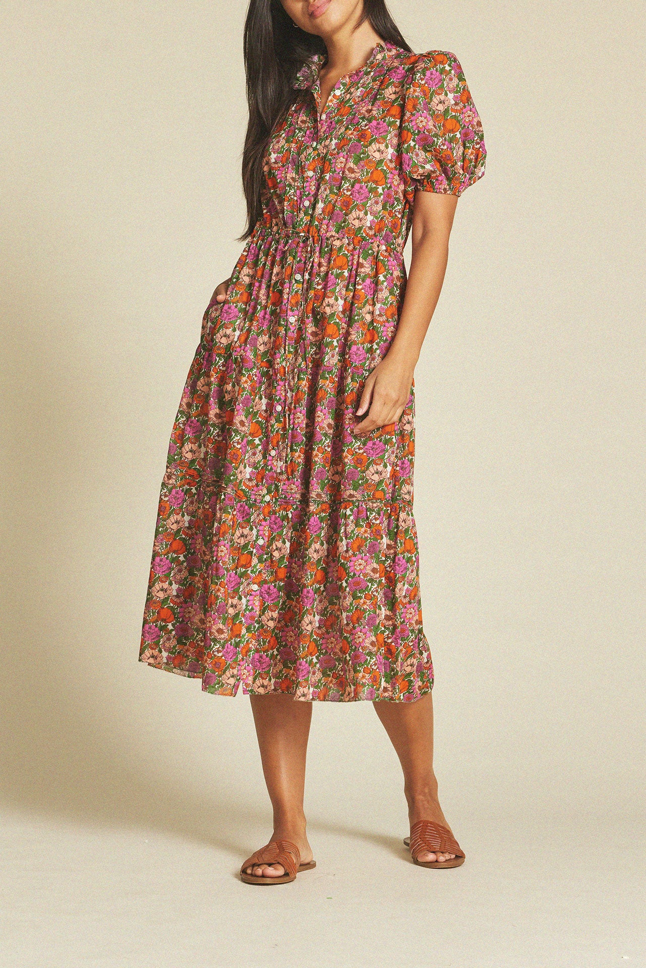 Hildie Dress Amaro Stems