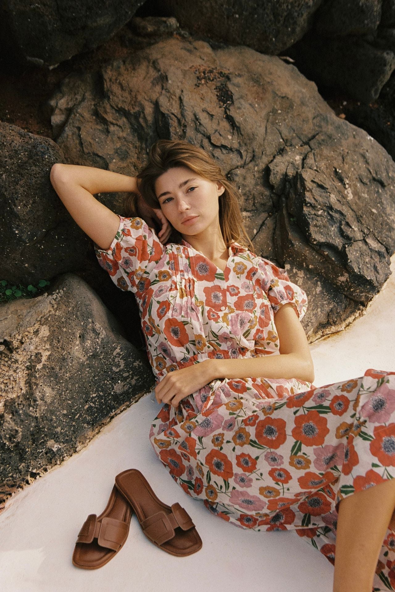 Nadine Blouse Poppy Costa