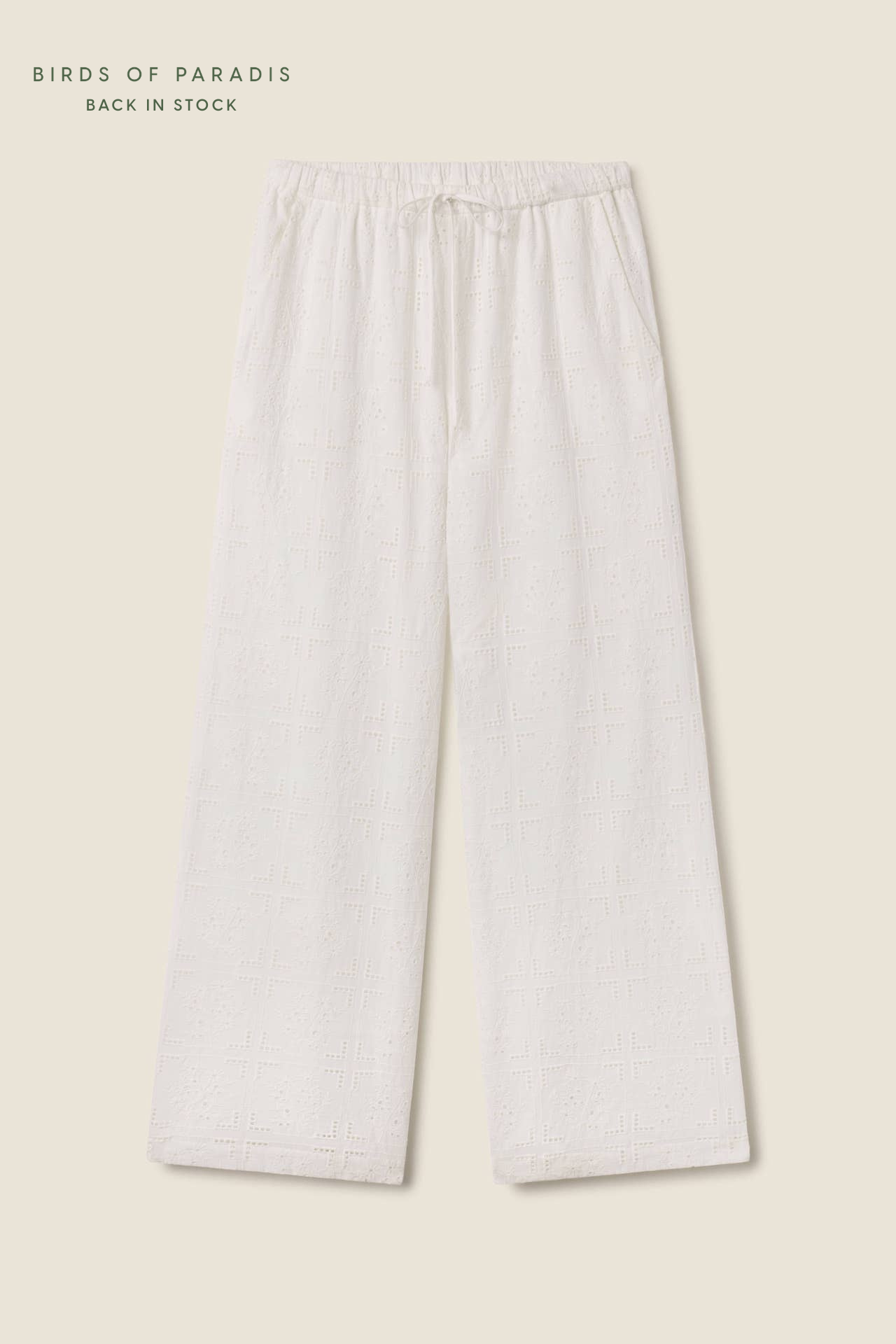 Vera Pant Handkerchief Eyelet