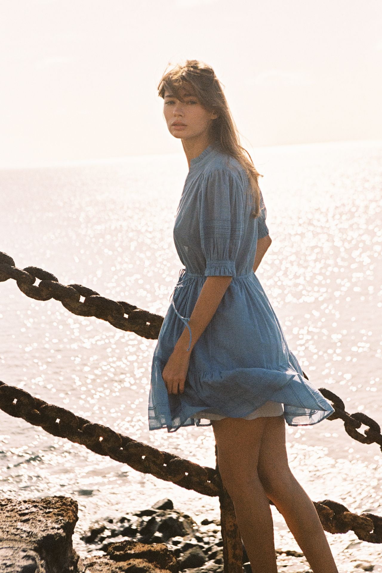 Phoebe Dress Brisa Houndstooth