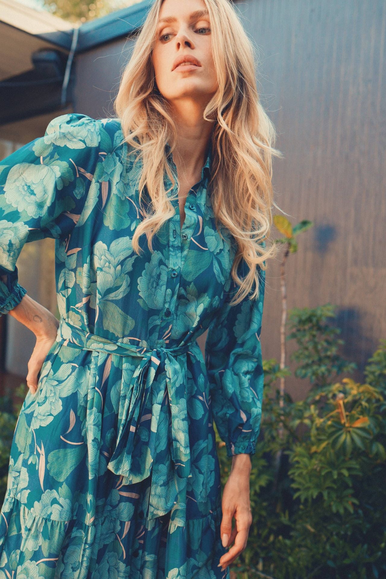 Martina Dress Hushed Shadow