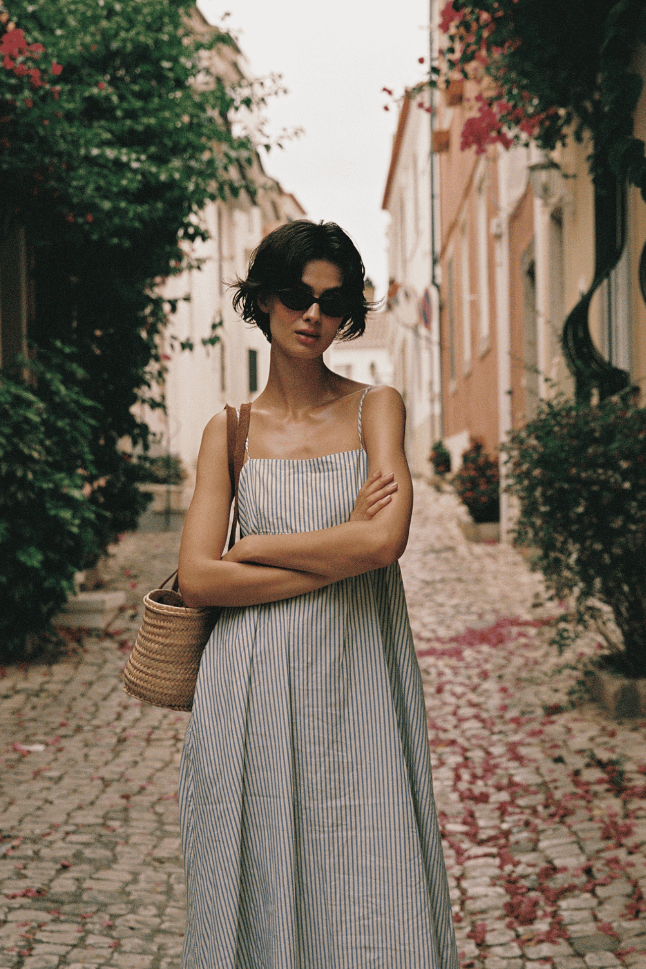 Mirela Dress Seaside Stripe