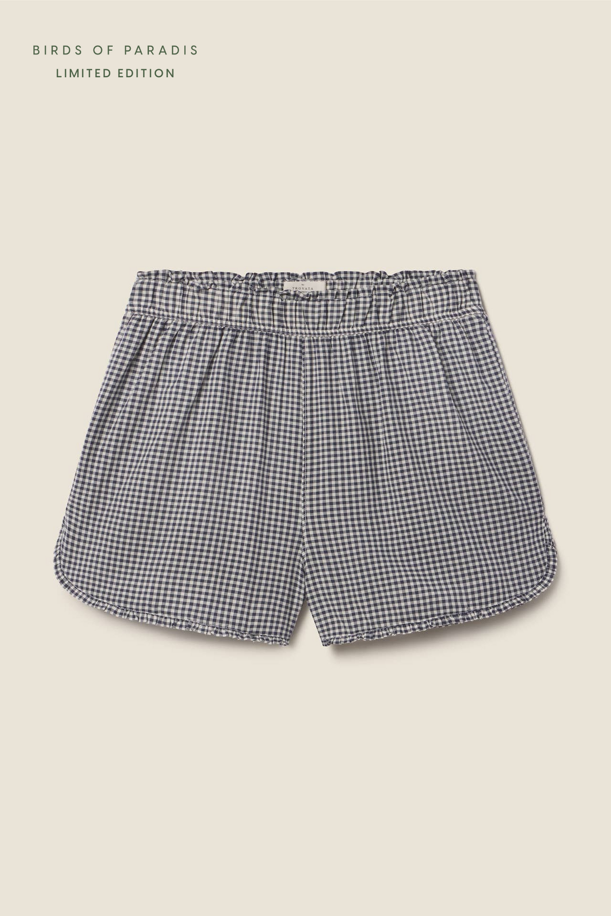 Lucille Short Inkwell Gingham