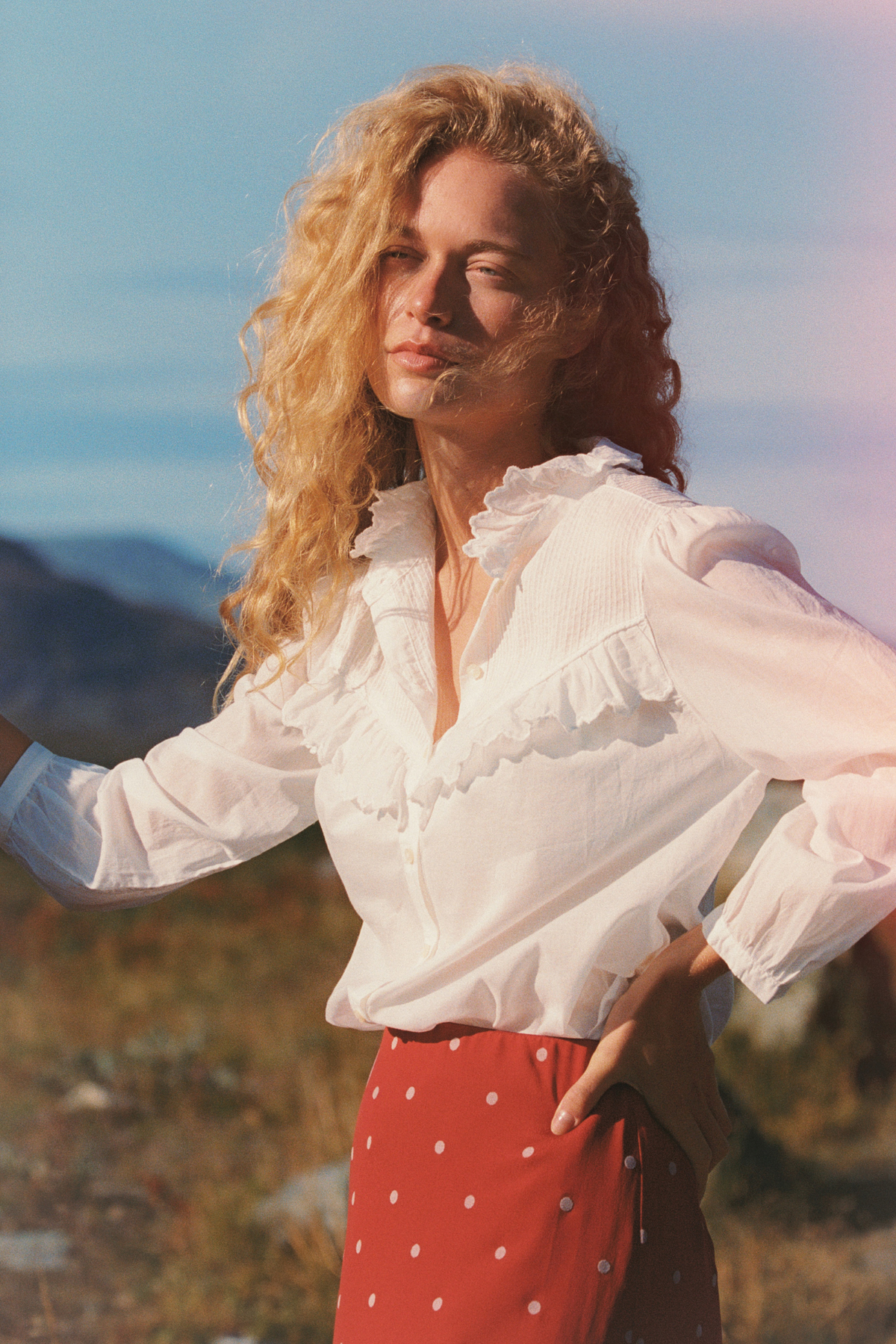 Trovata Vianne blouse in White, cotton — view 2