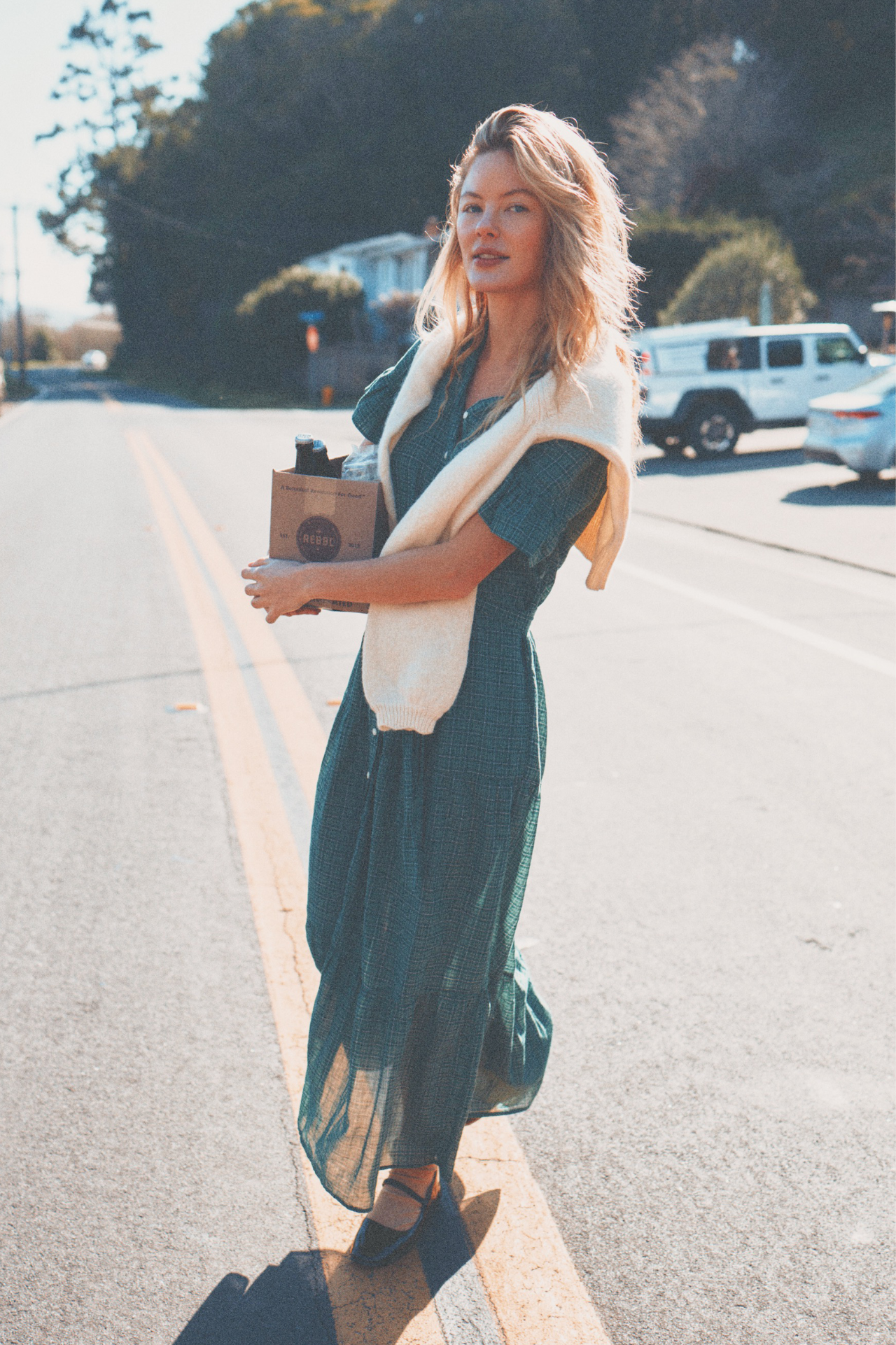 Trovata Martine dress in Muir Tartan, cotton — view 2