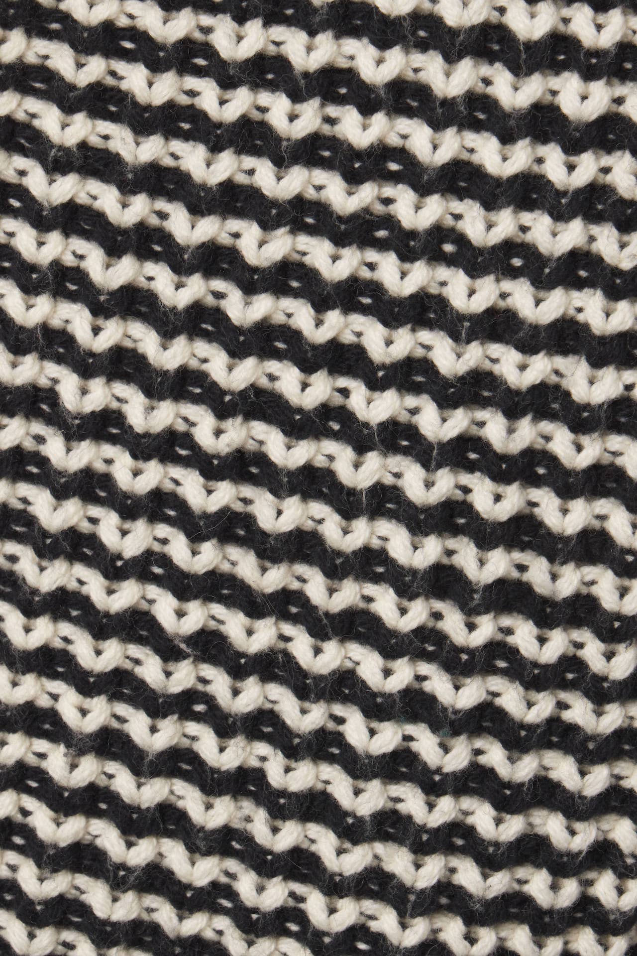 Savannah Cardigan Antique White & Black Stripe
