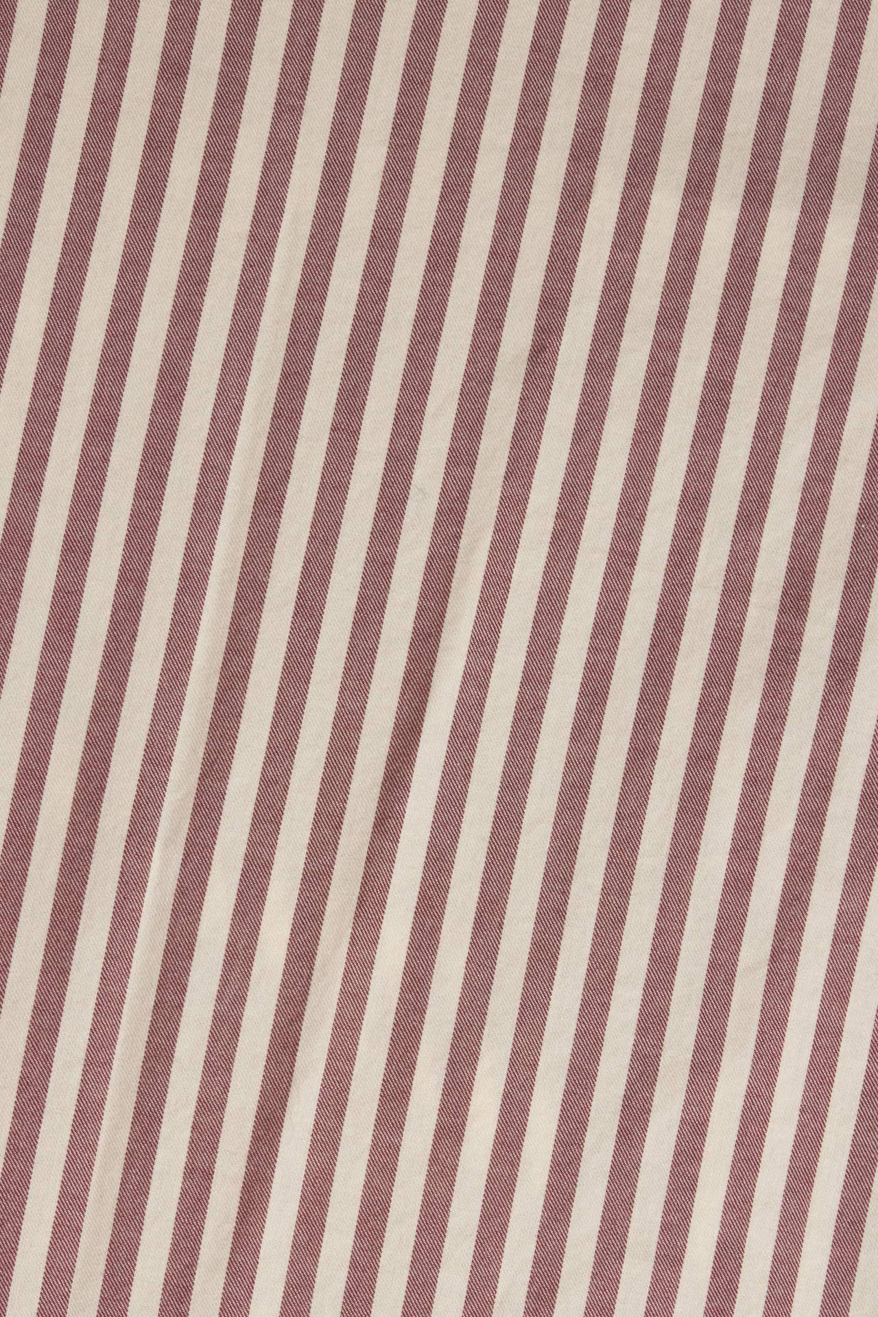 Vera Pant Burgundy Stripe