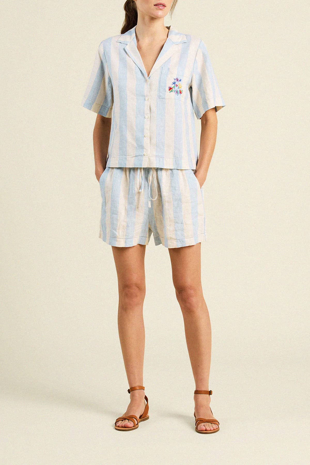 Nico Shirt Seaside Stripe