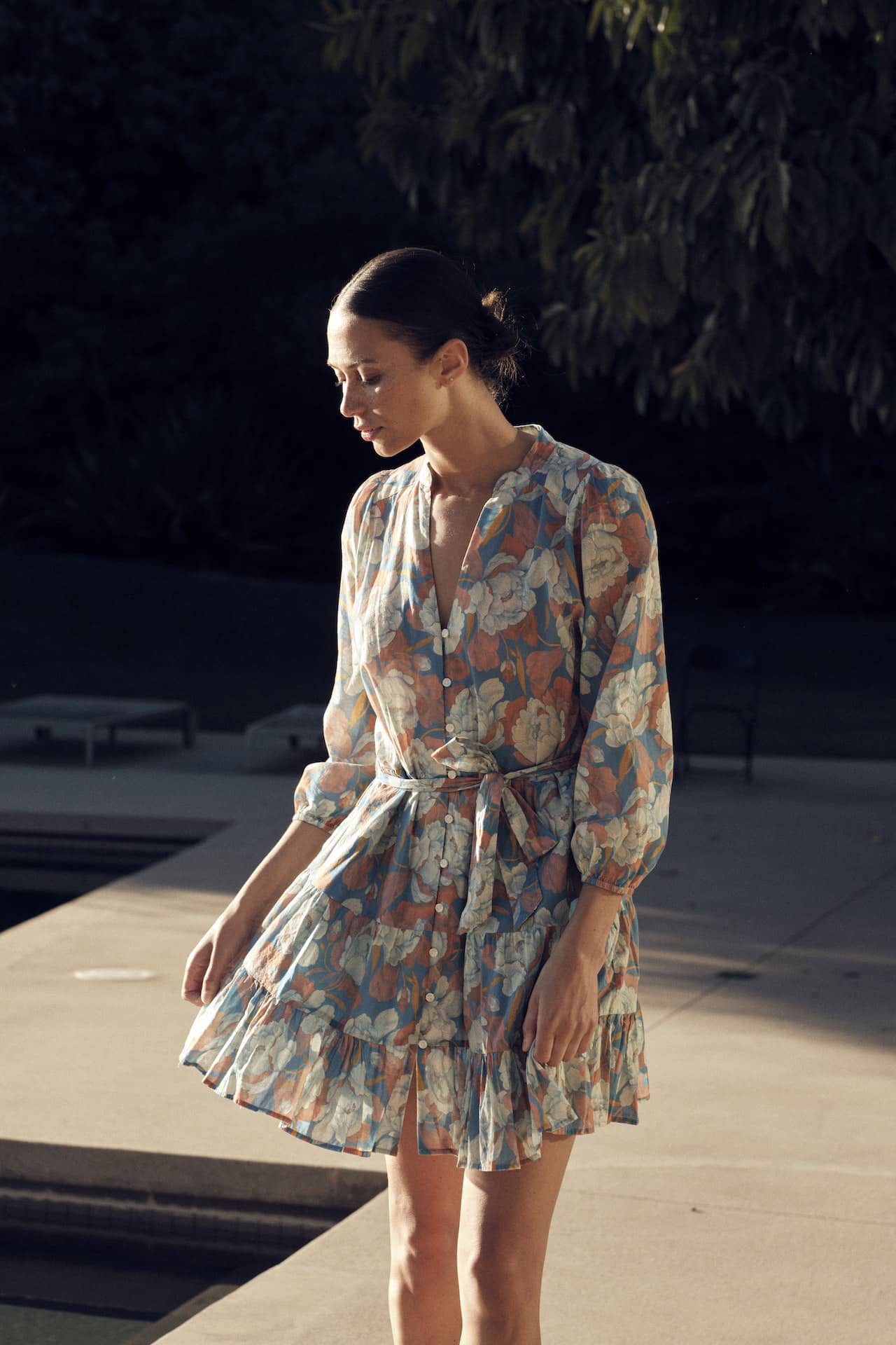 Celeste Dress Twilight Floral