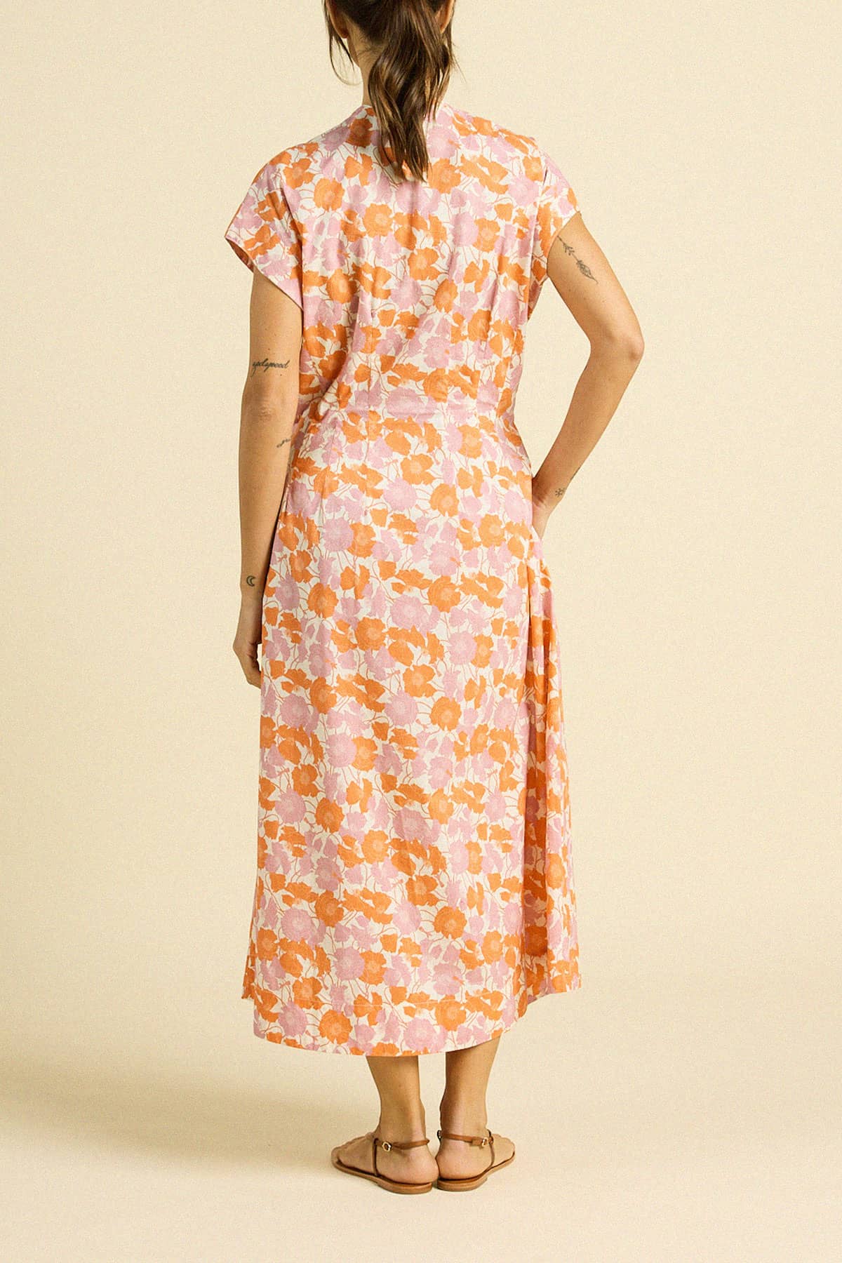 James Dress Poppy Dawn