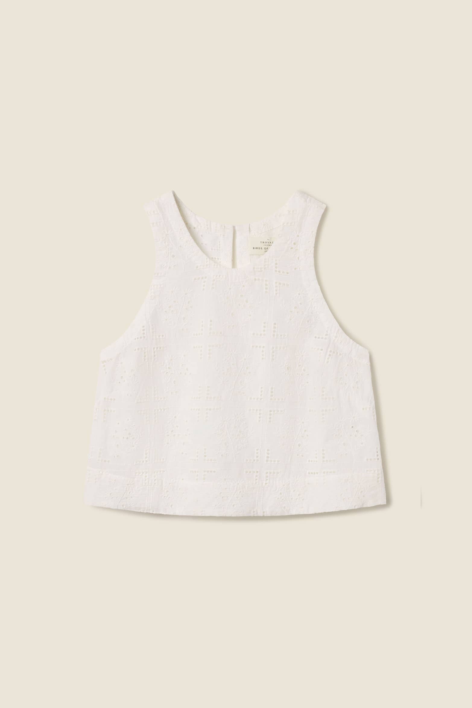 Esther Tank Handkerchief Eyelet