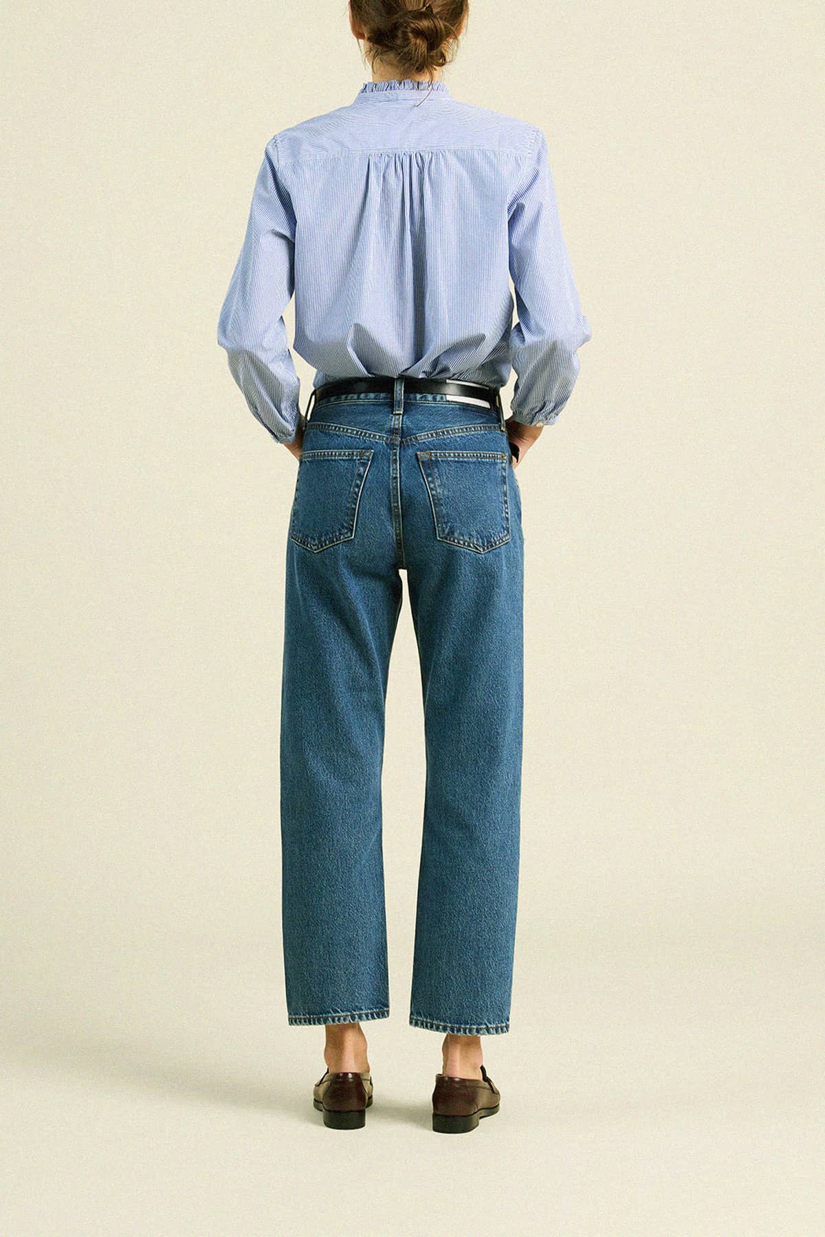 Helena Shirt Blue/White Stripe