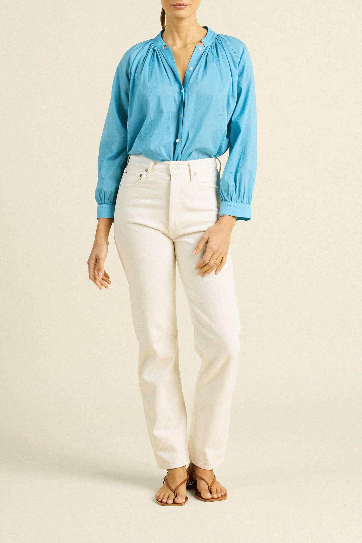 Mena Blouse Larkspur