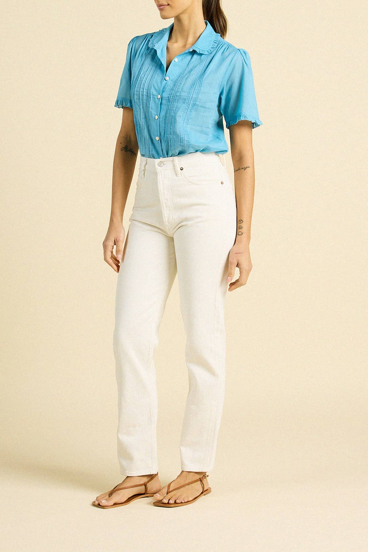 Millie Blouse Larkspur