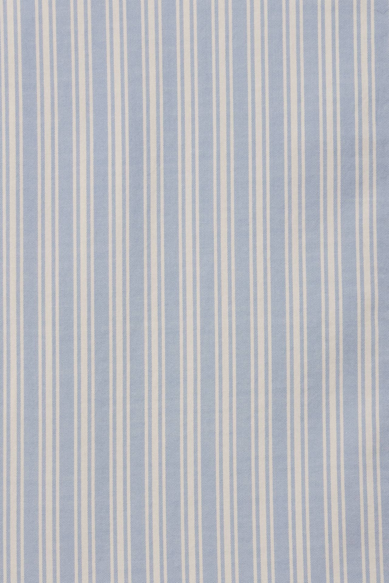 Eres Sleeveless Shirt Blue Oxford Stripe