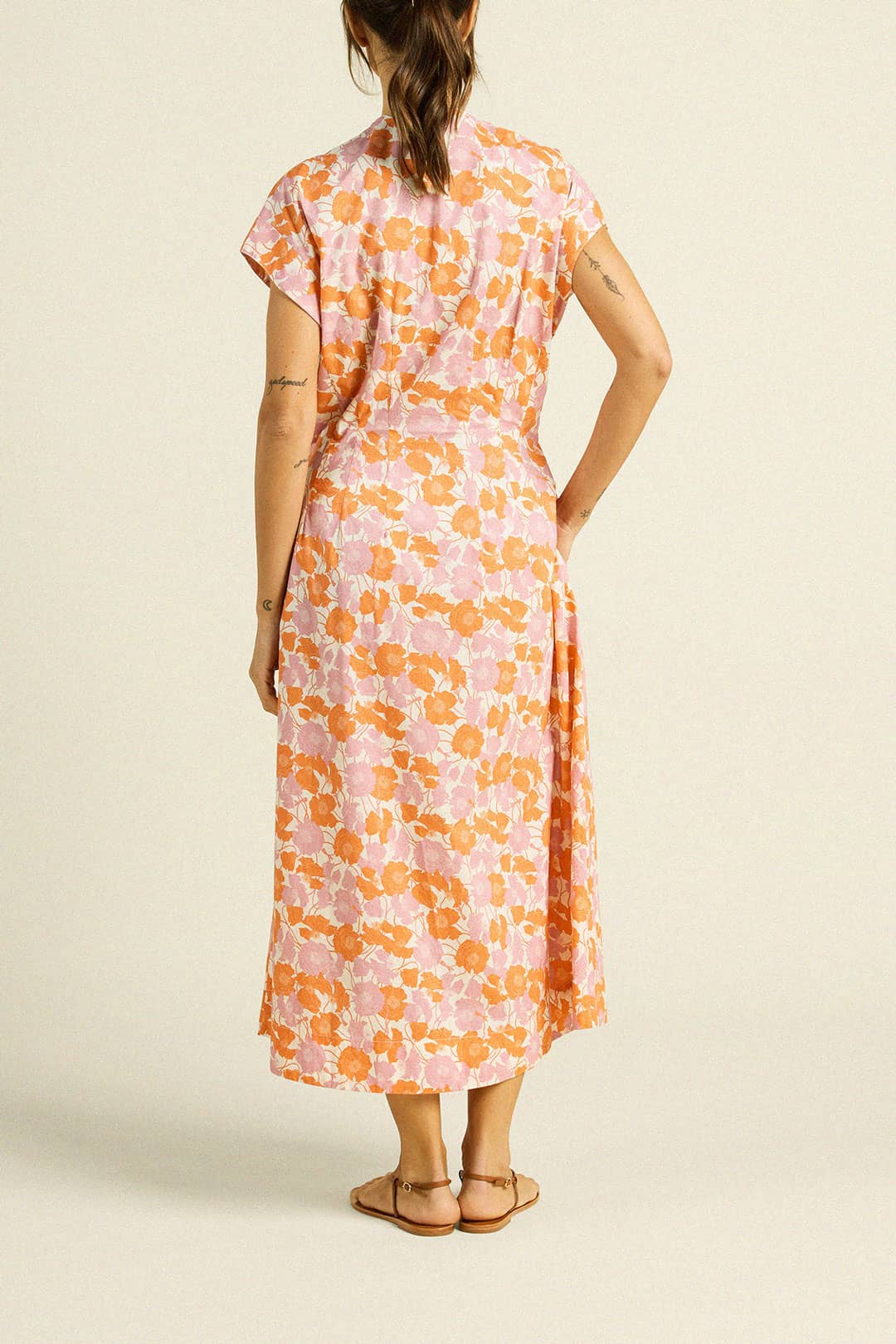 James Dress Poppy Dawn