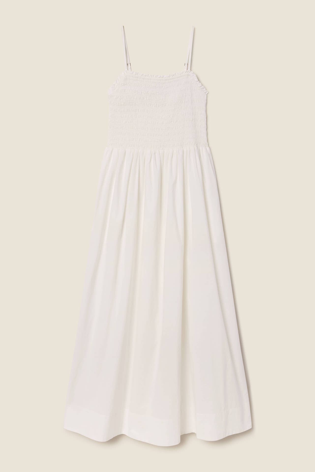 Carmen Dress White Poplin
