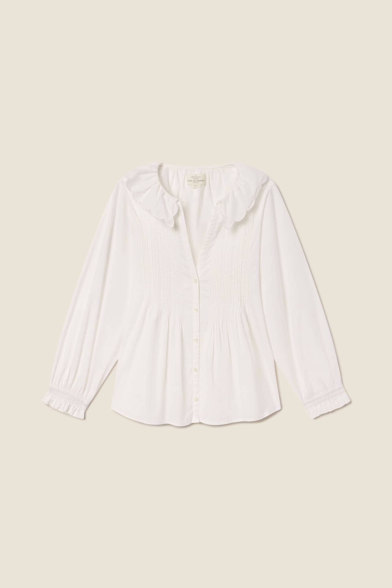 Francine Blouse White Poplin