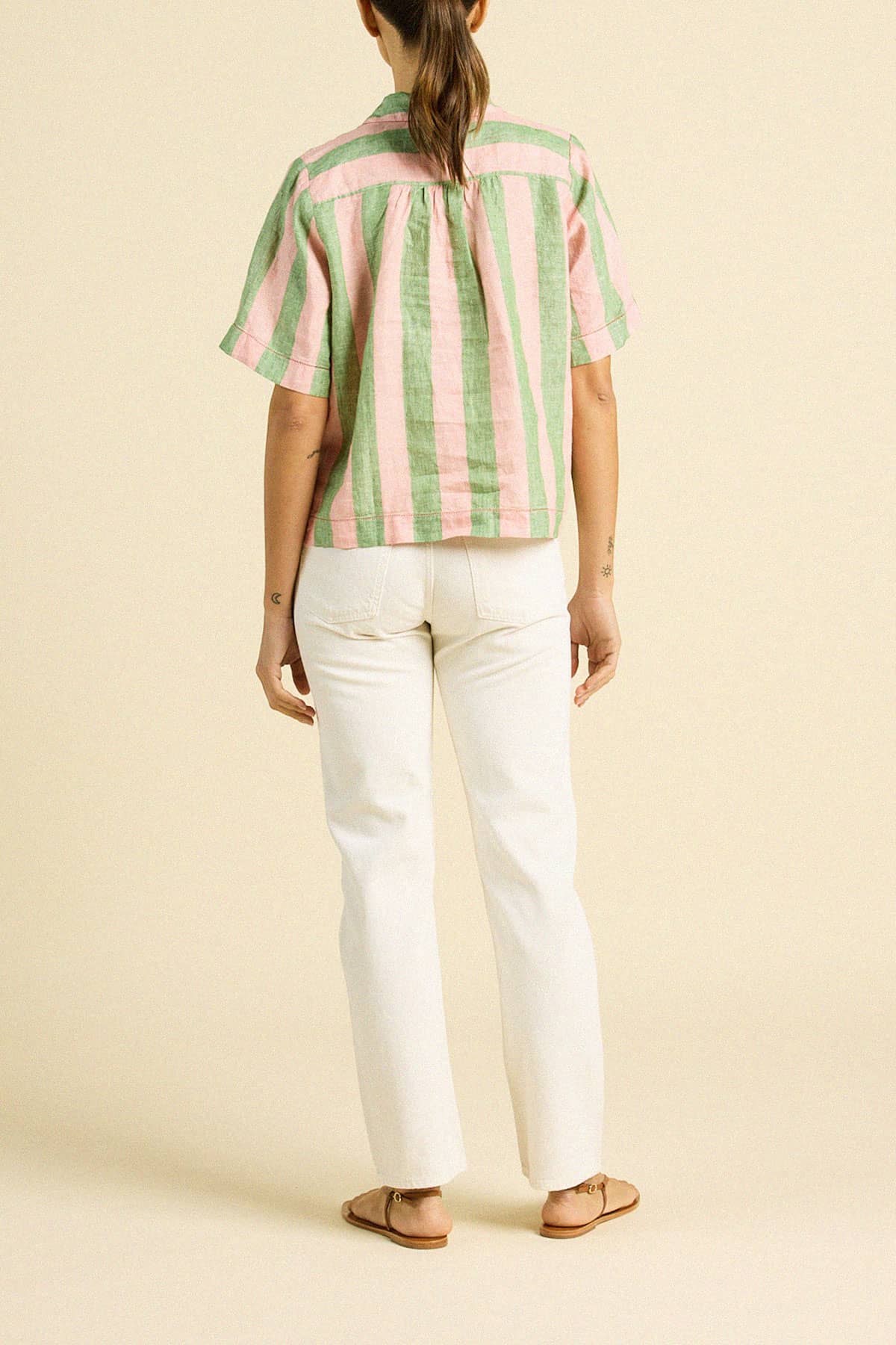 Cora Shirt Watermelon Stripe