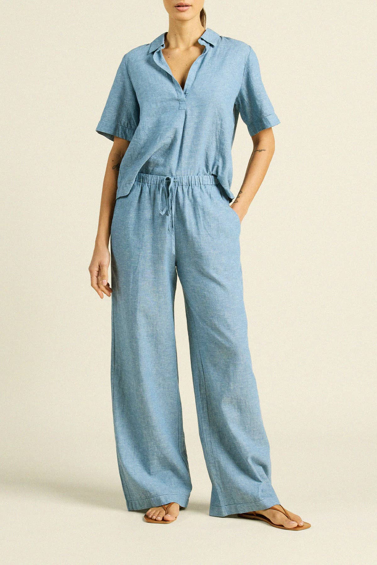Vera Pant Vintage Indigo