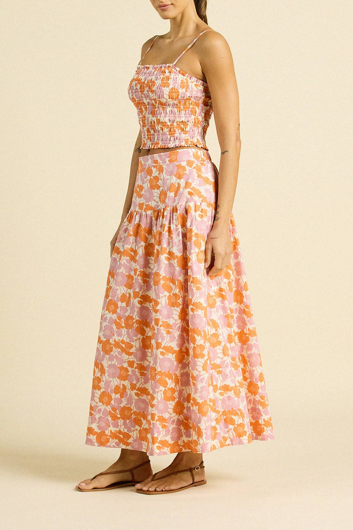 Lydia Skirt Poppy Dawn
