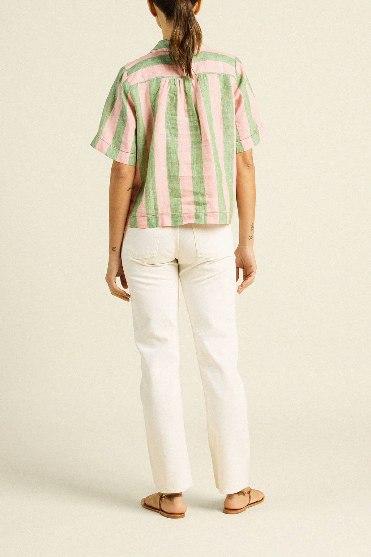 Cora Shirt Watermelon Stripe