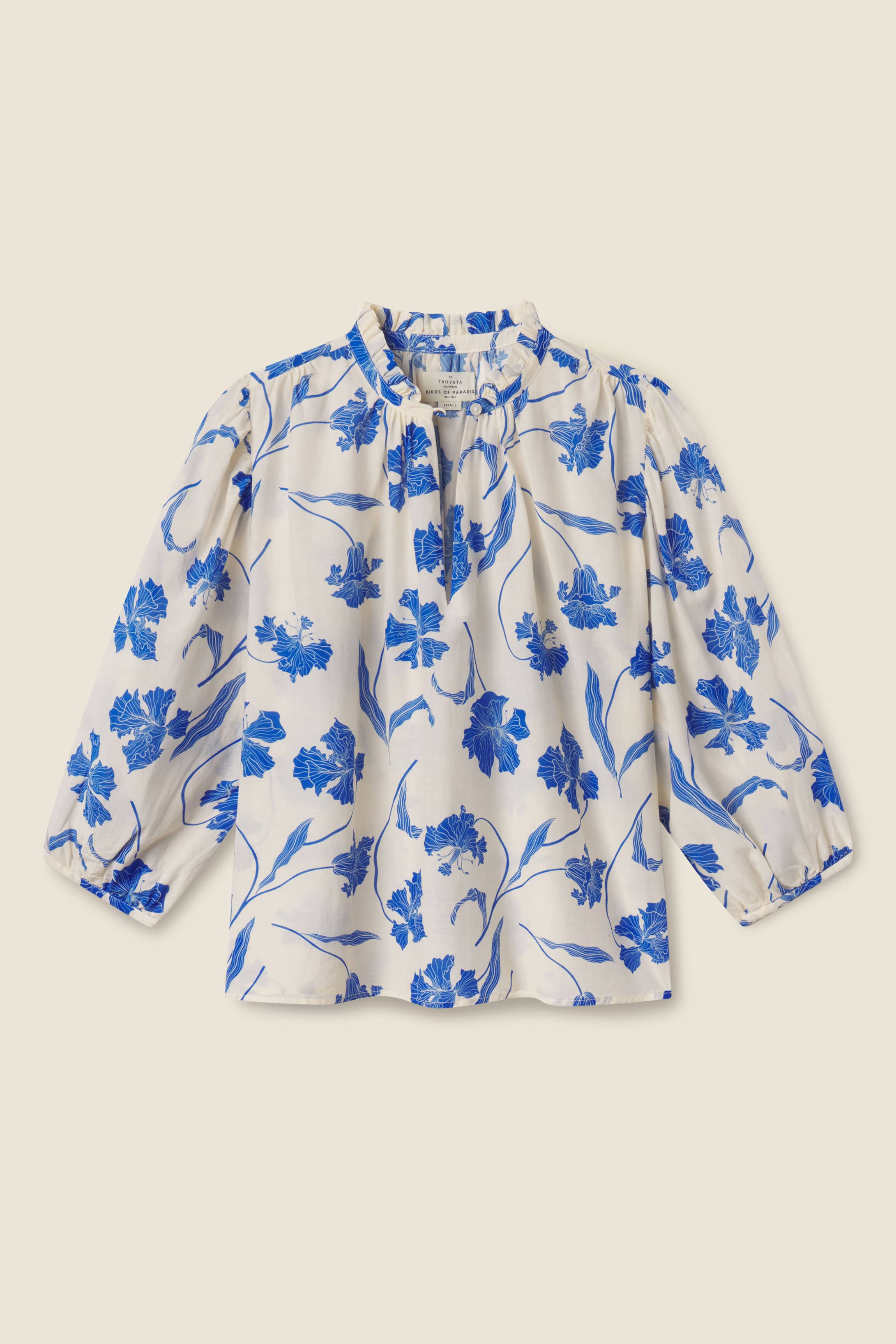 Orly Blouse Blue Iris