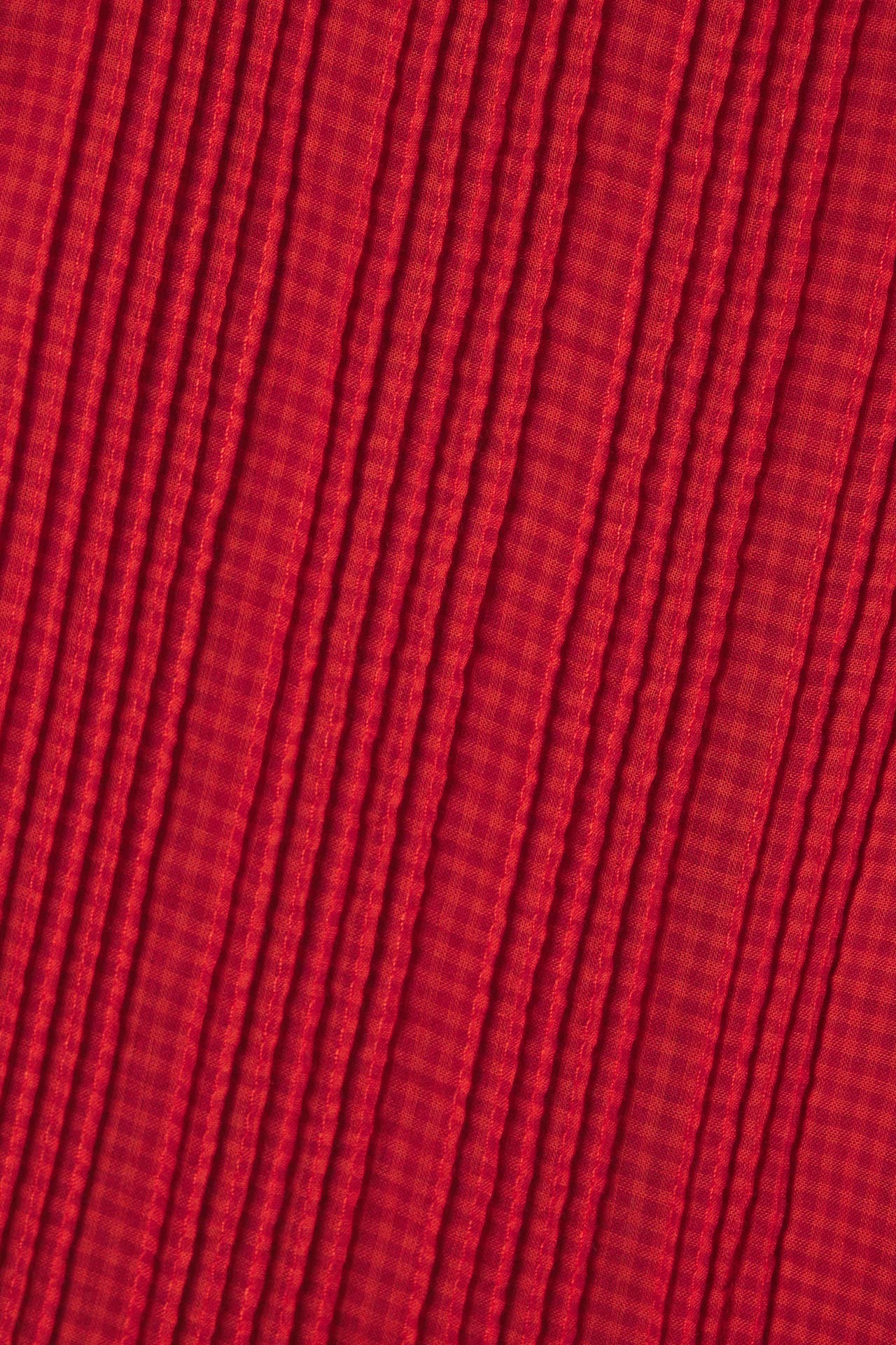 Jess Blouse Crimson Check
