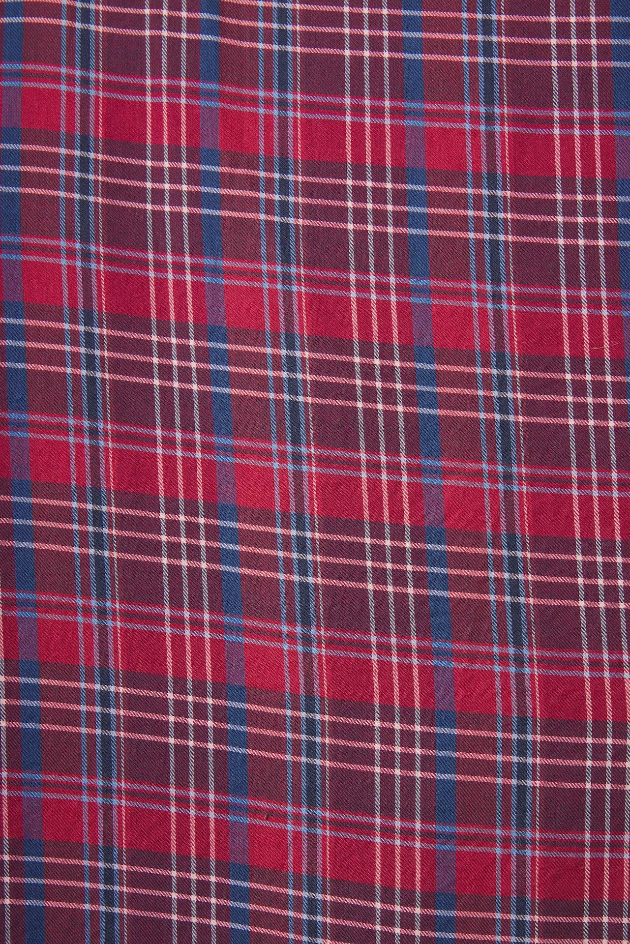 Blake Oversized Shirt Mulled Wine Plaid