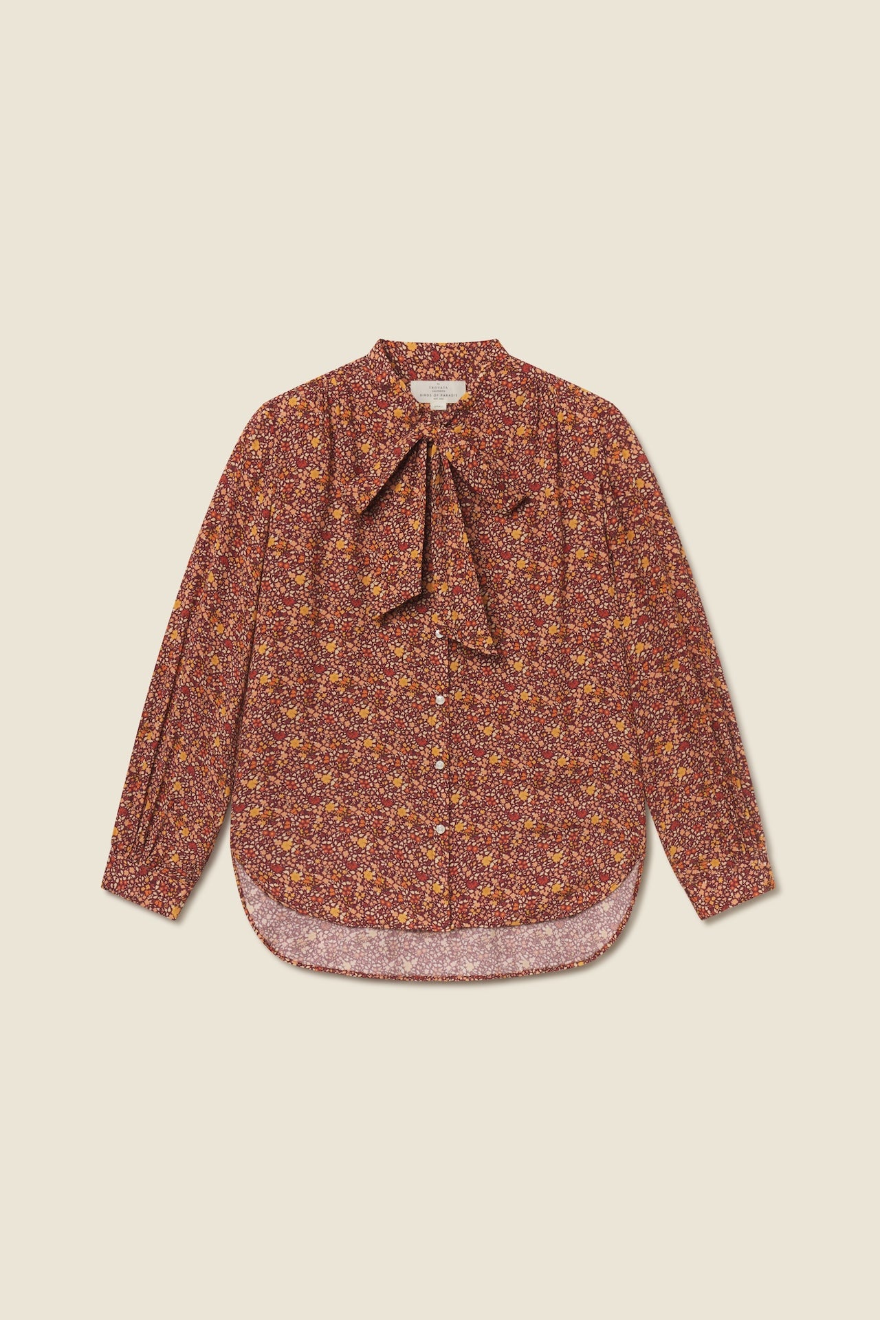 Trovata Mary Todd blouse in Briarwood, viscose