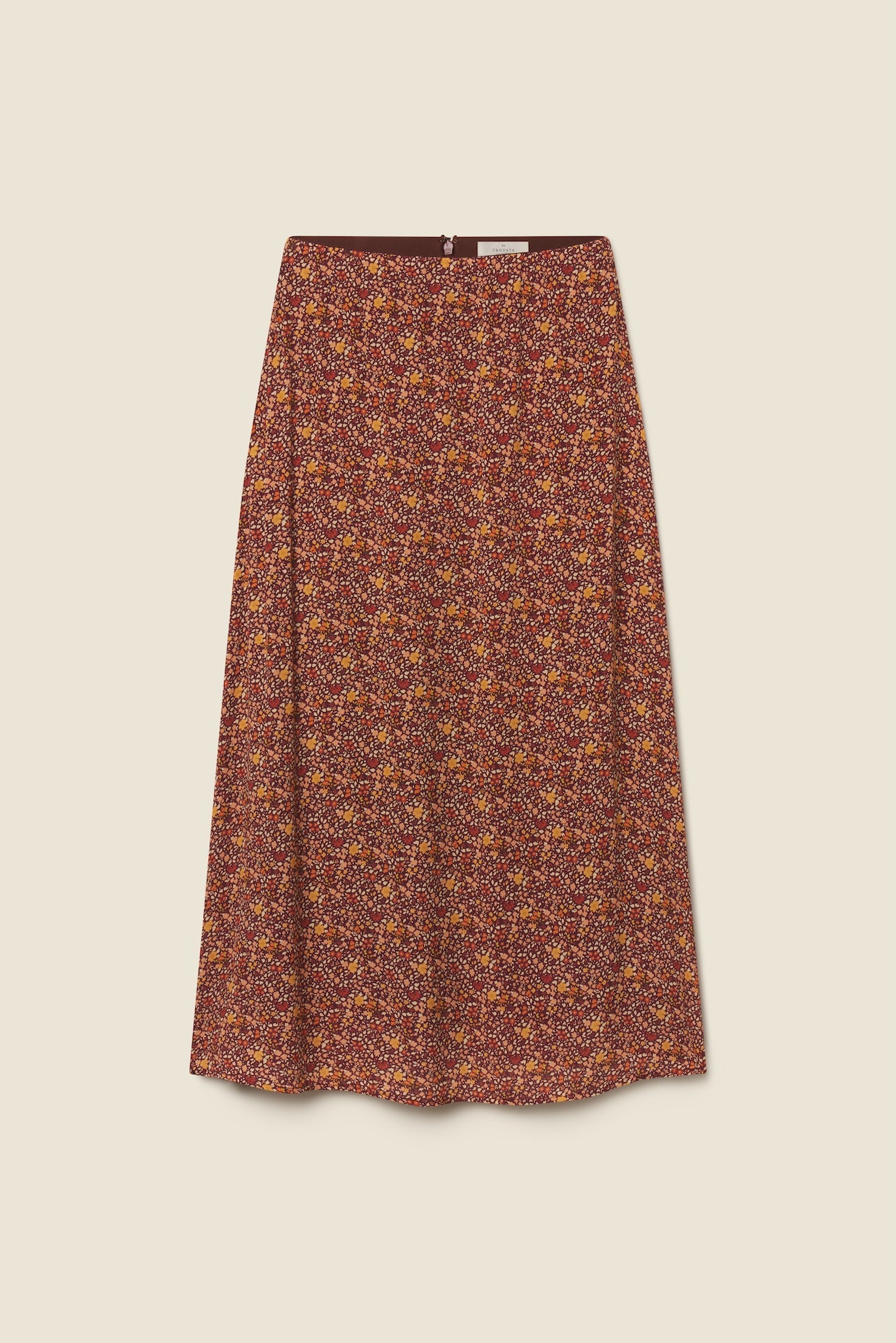 Trovata Demi skirt in Briarwood, viscose