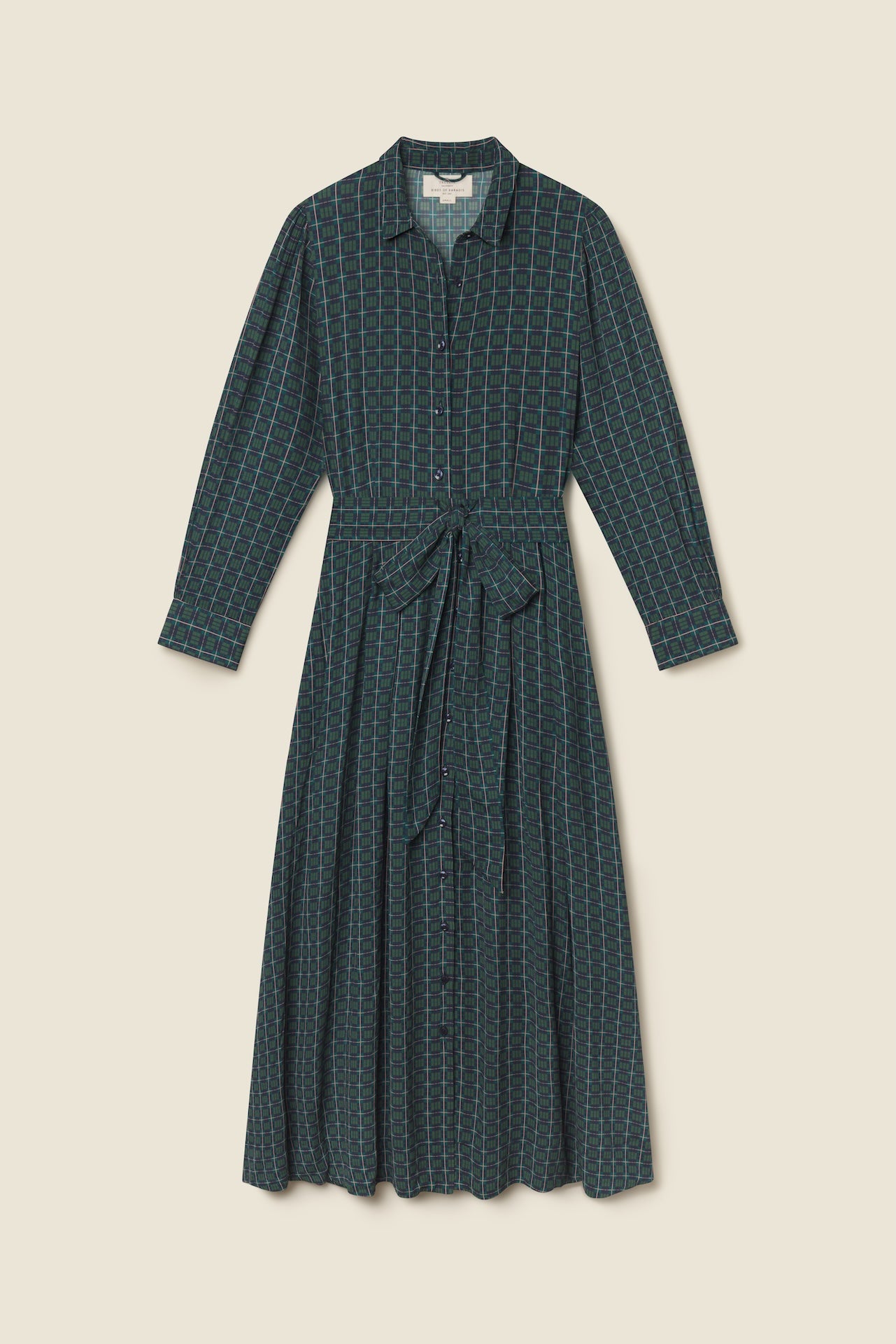 Trovata Emmelie dress in Davenport Plaid, viscose