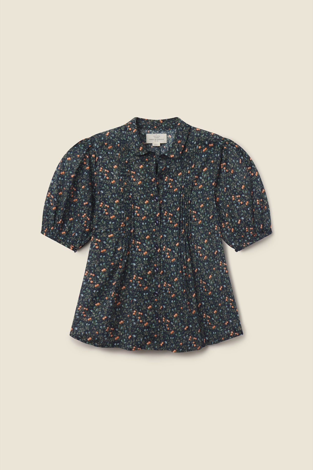 Trovata Nadine blouse in Marin Ditsy, cotton