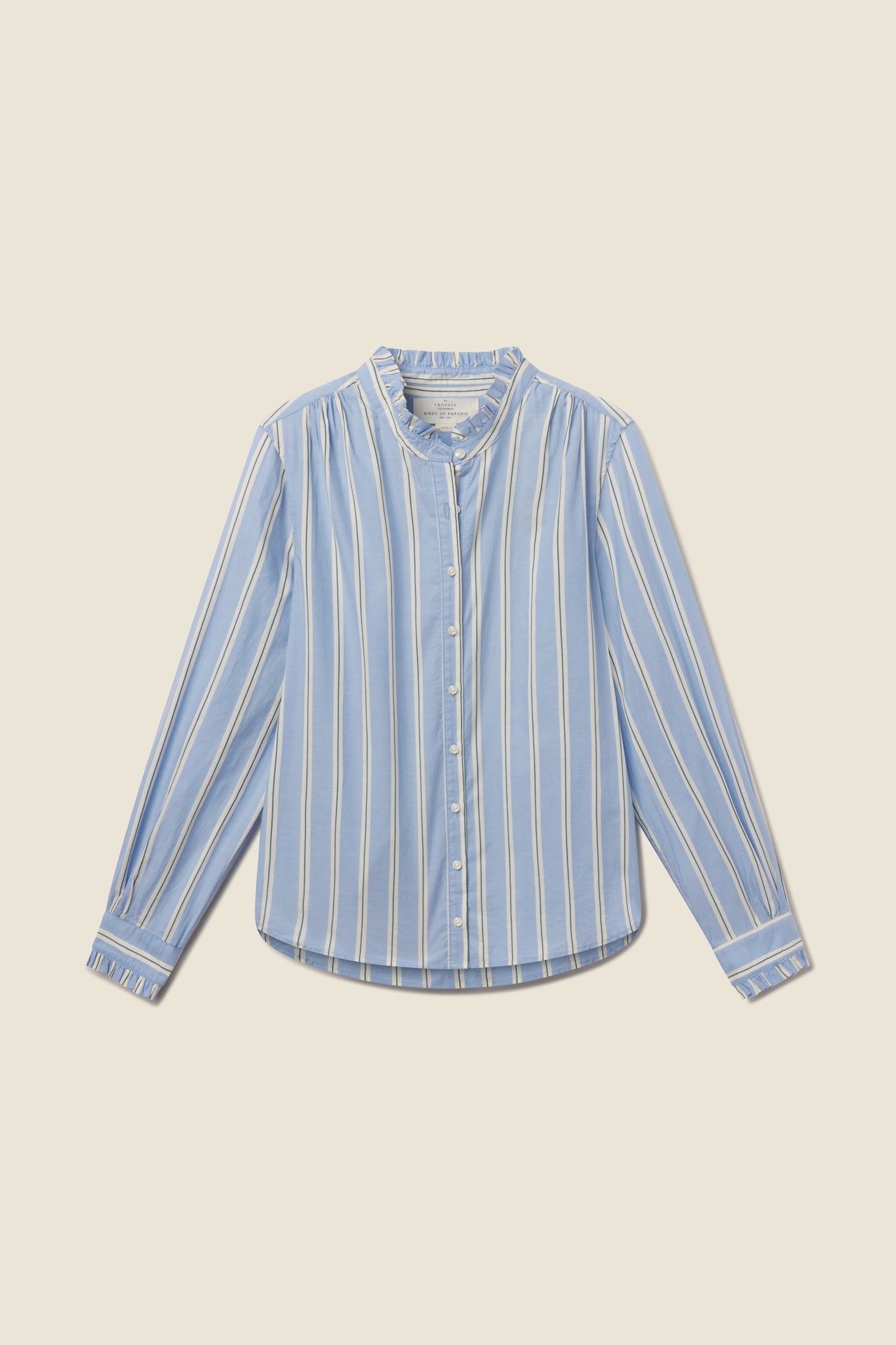 Trovata Rumi blouse in Tahoe Stripe, cotton