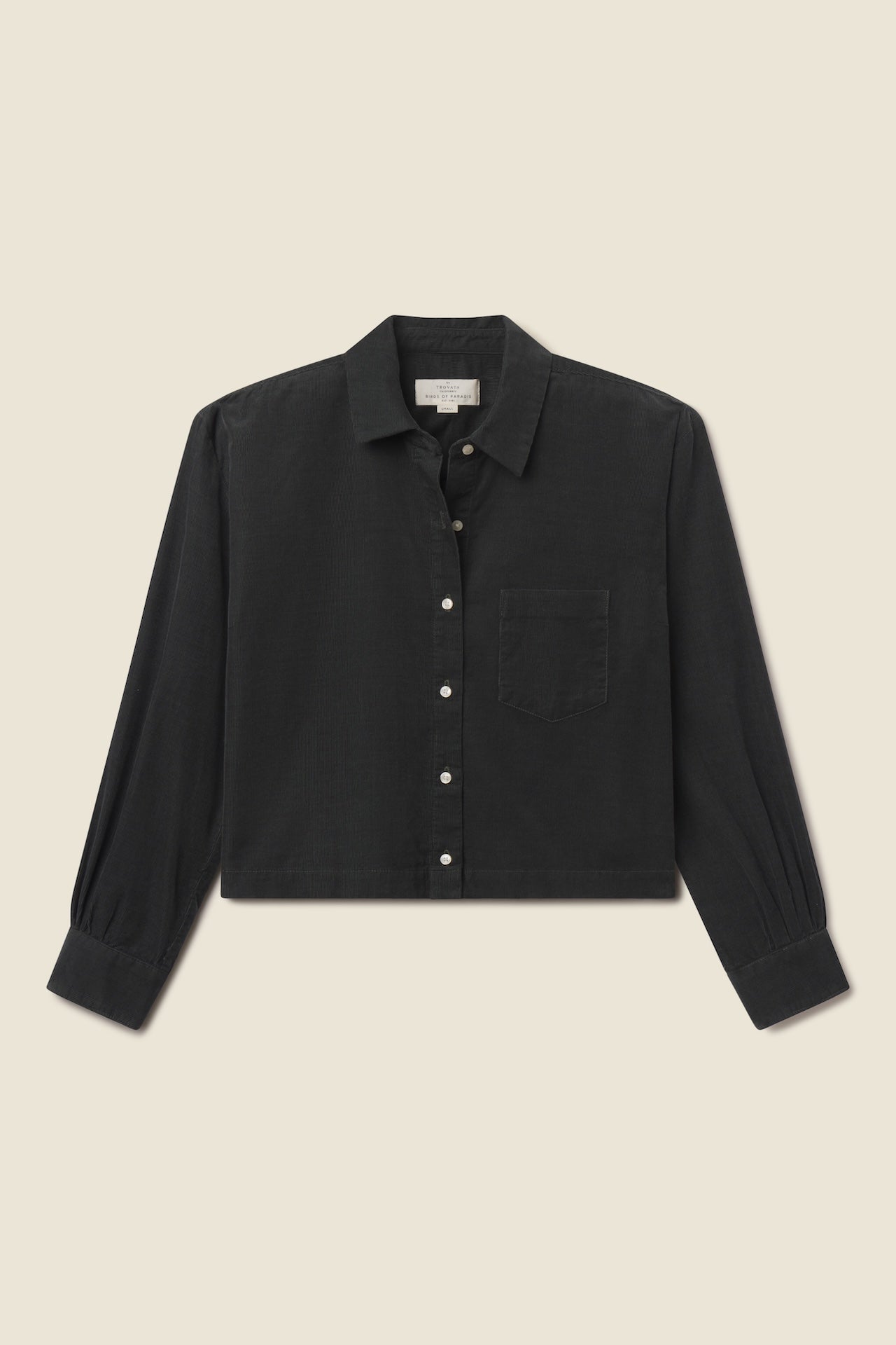 Trovata Nessa shirt in Deep Teal, cotton