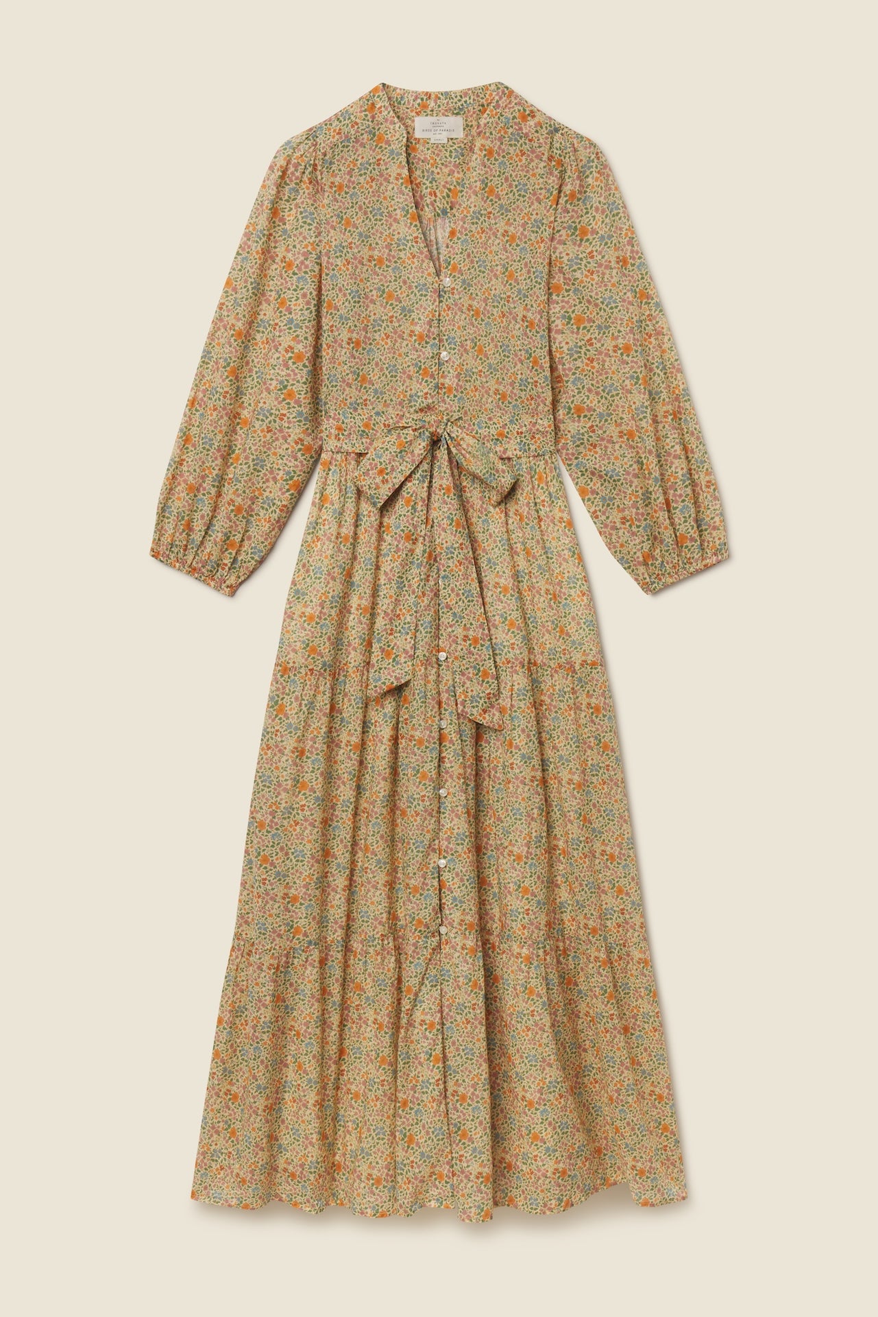 Trovata Lia dress in Gardenette, cotton