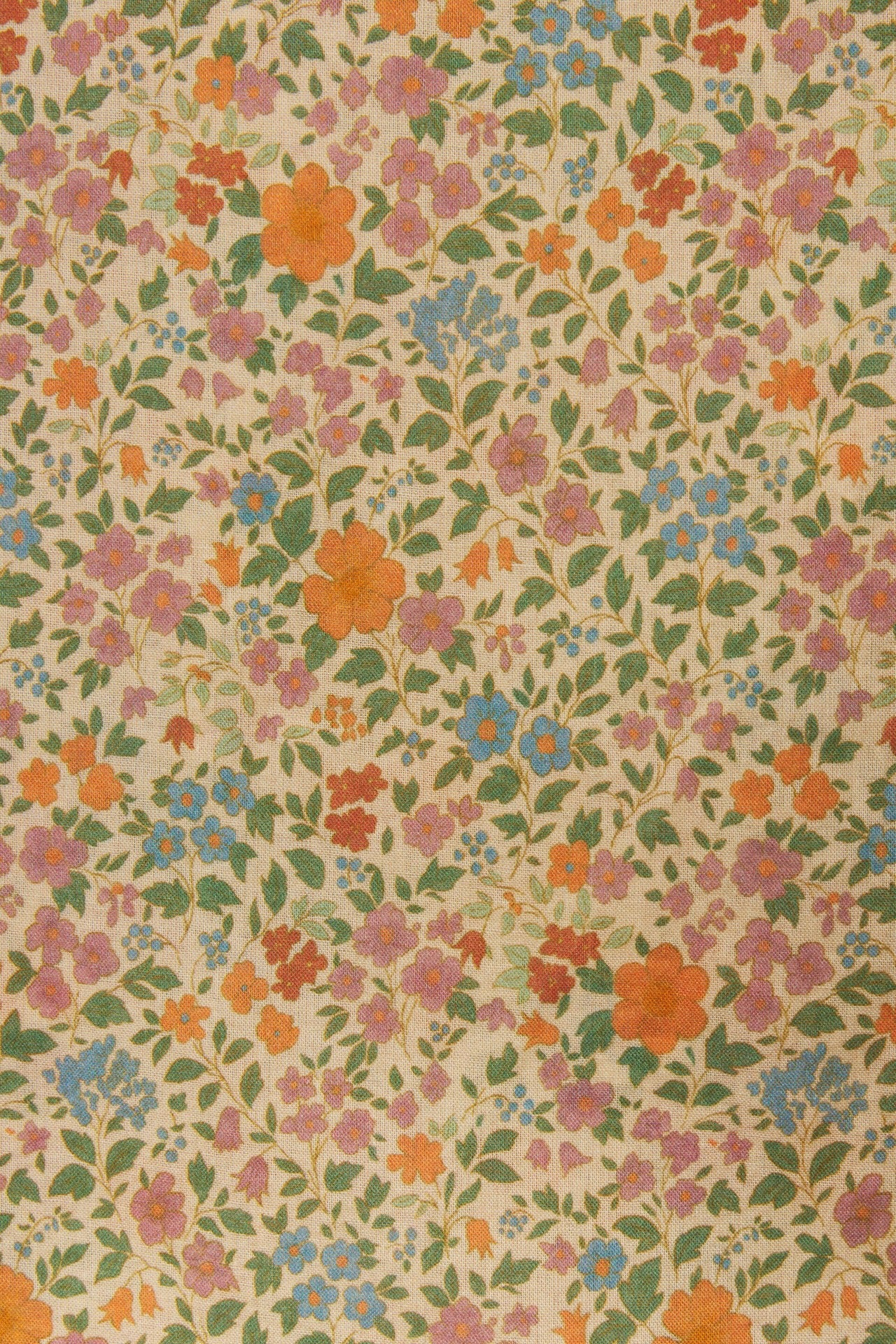 Trovata Gardenette fabric swatch, cotton