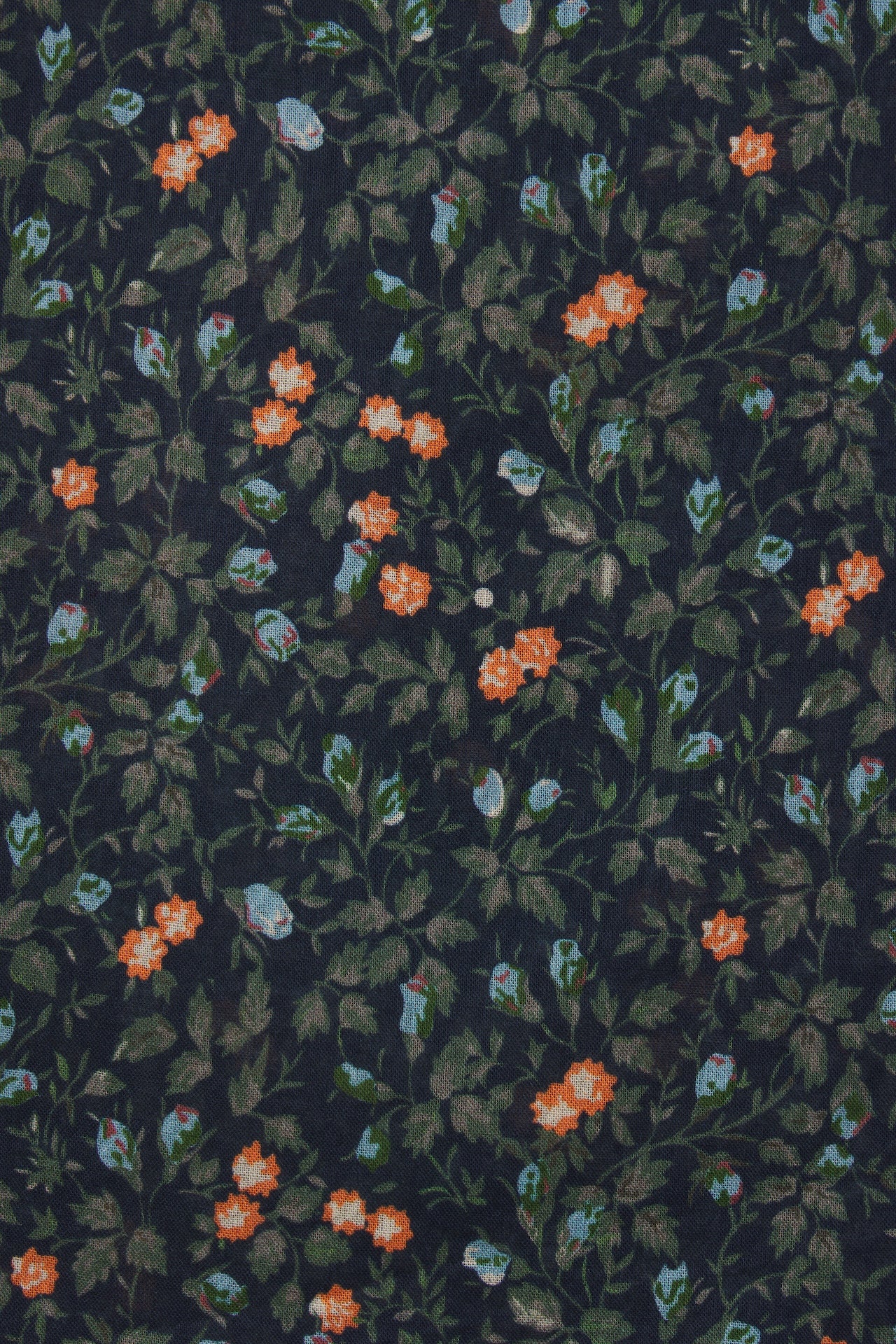Trovata Marin Ditsy fabric swatch, cotton