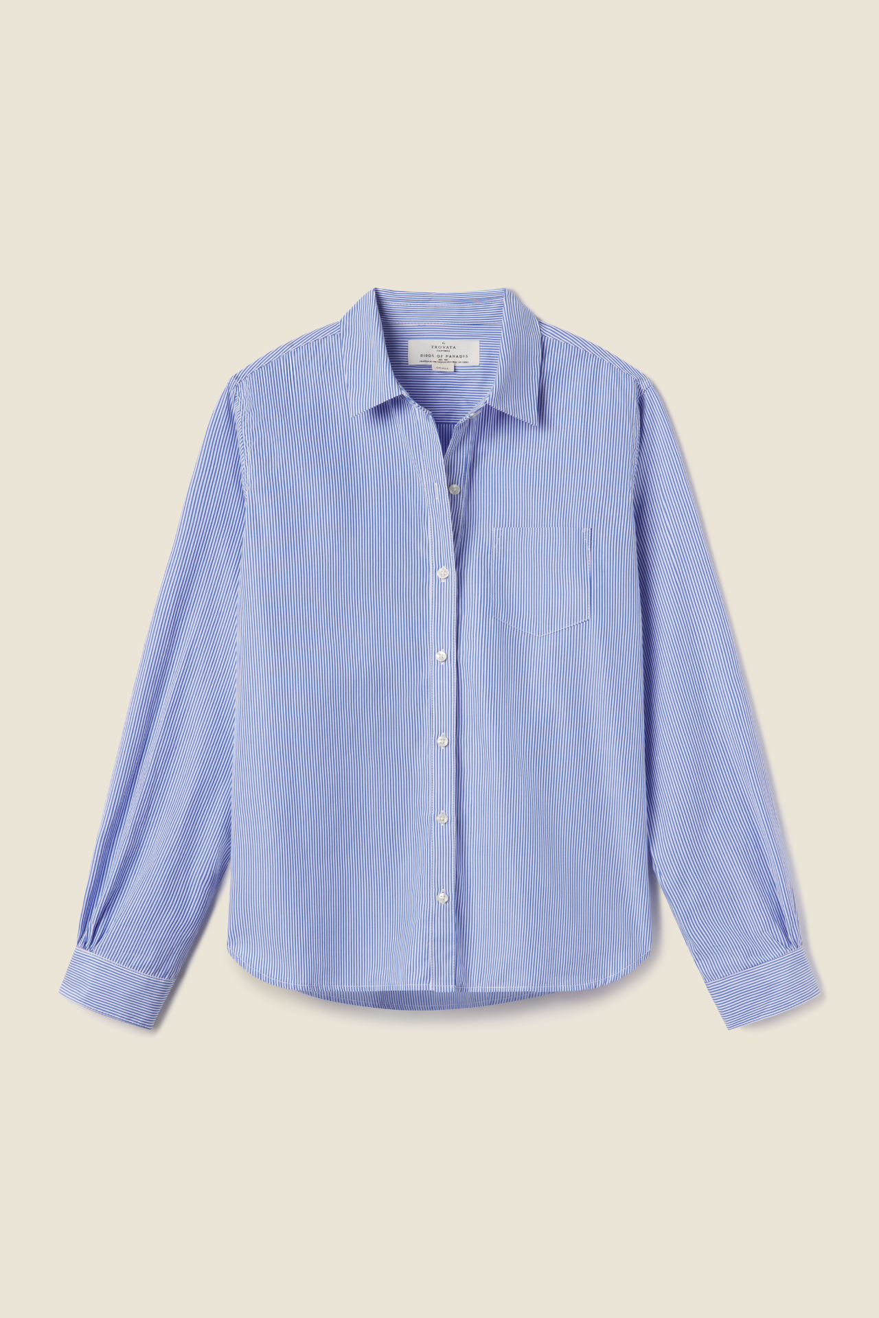 Grace Classic Shirt Blue/White Stripe