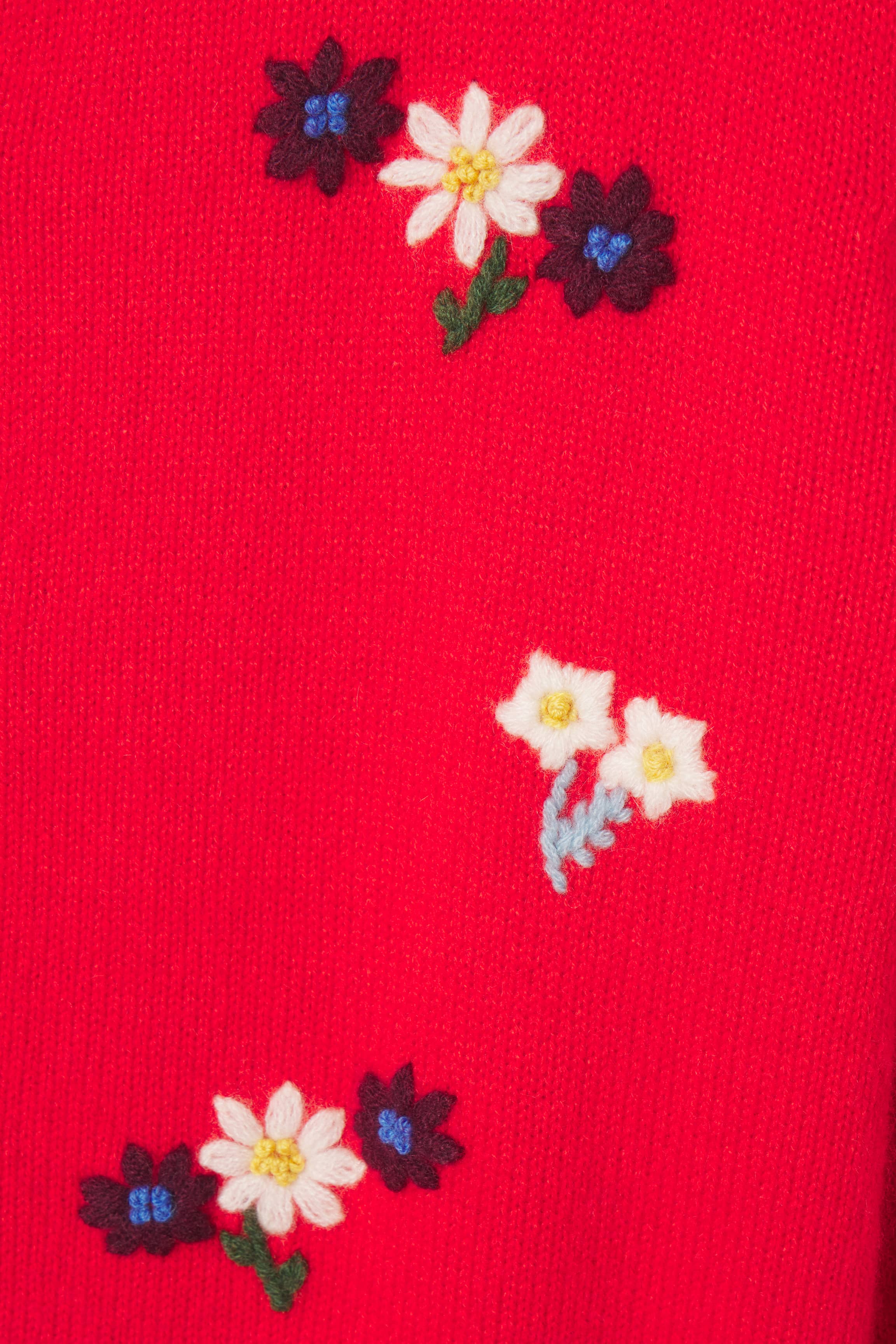 Loretta Cardigan Red