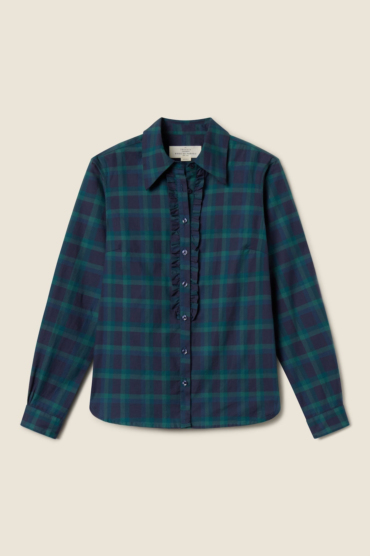 Ava Shirt Nocturne Plaid