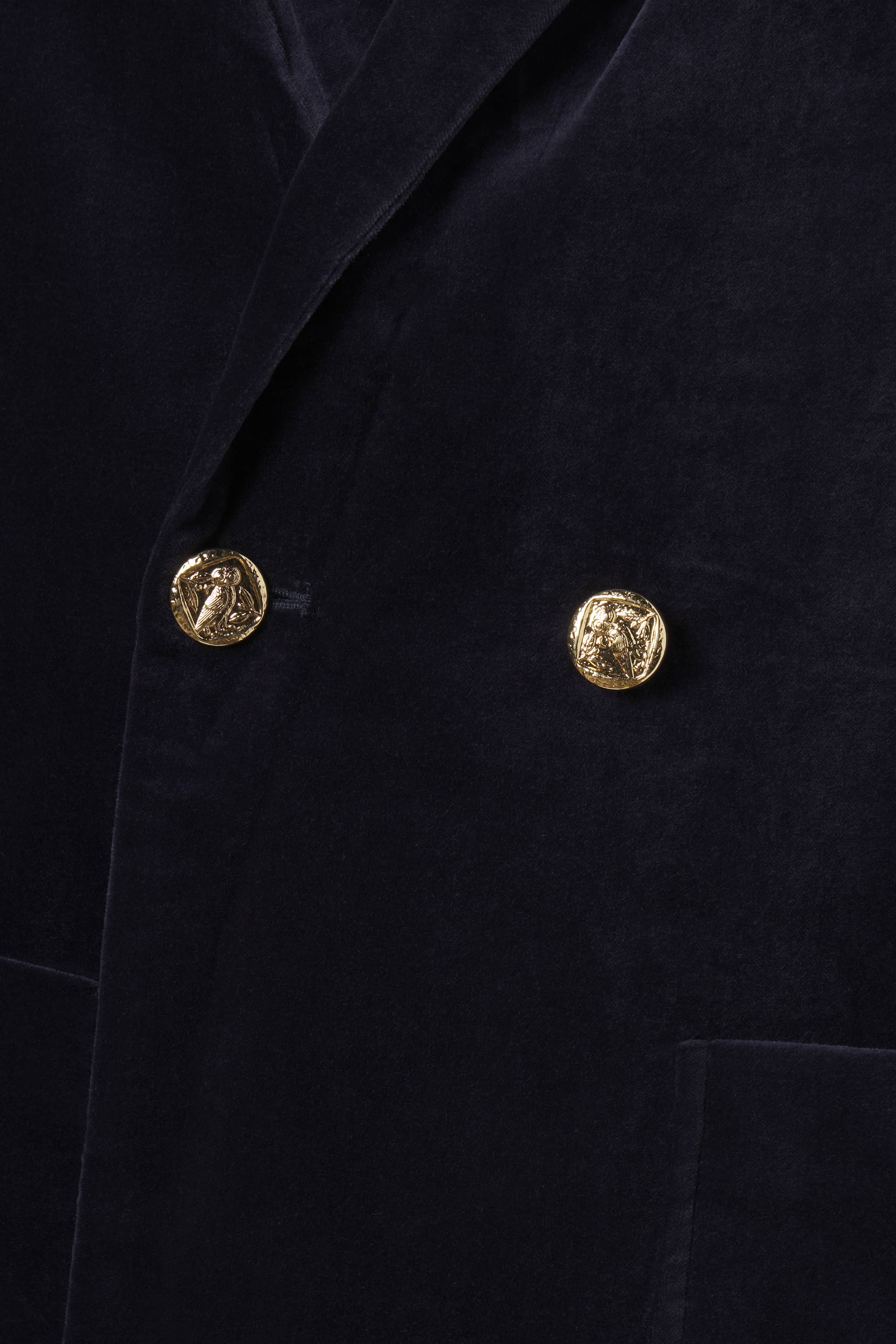 Grant Blazer Dark Sapphire Velvet