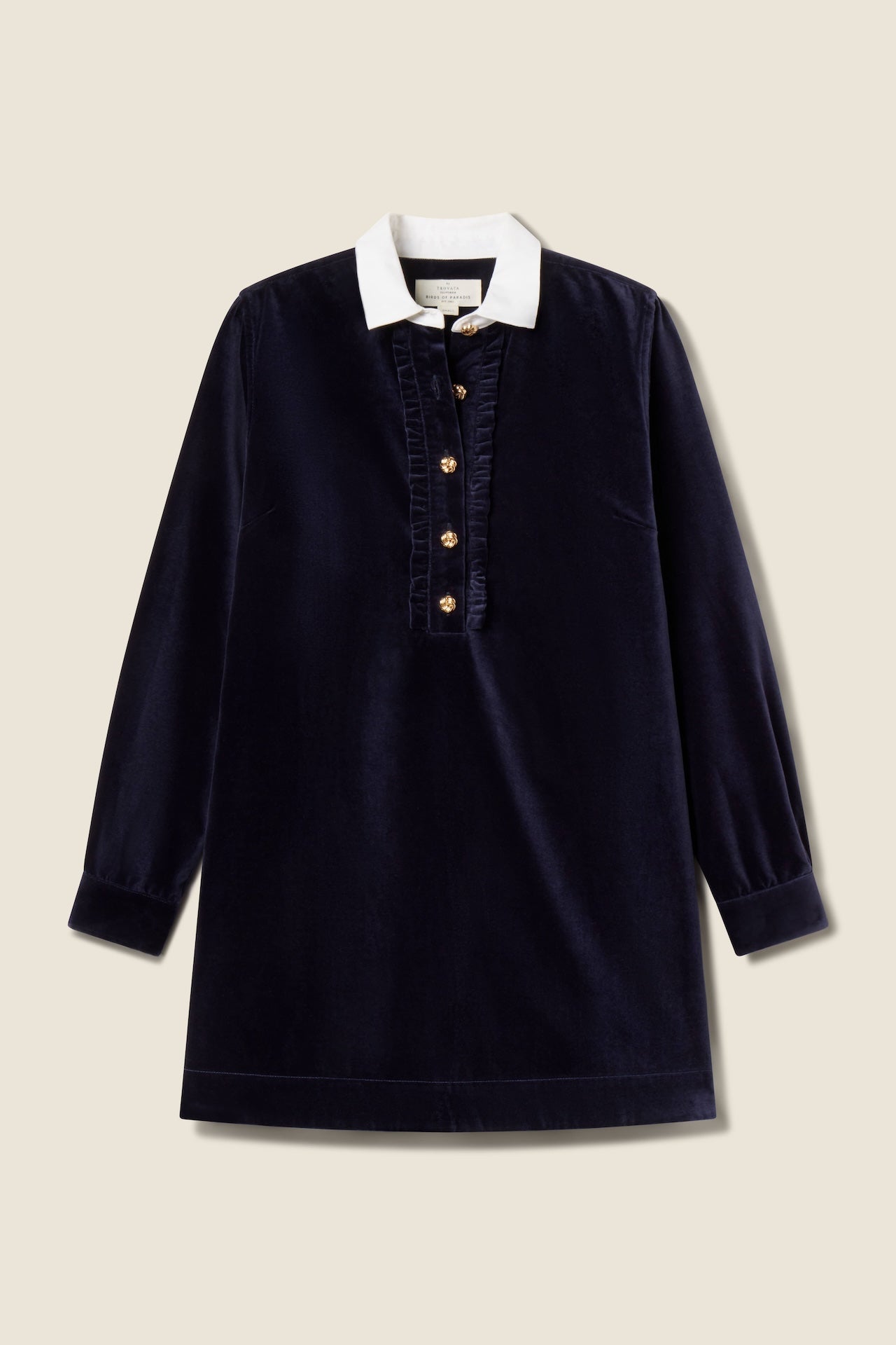 Melina Dress Dark Sapphire Velvet