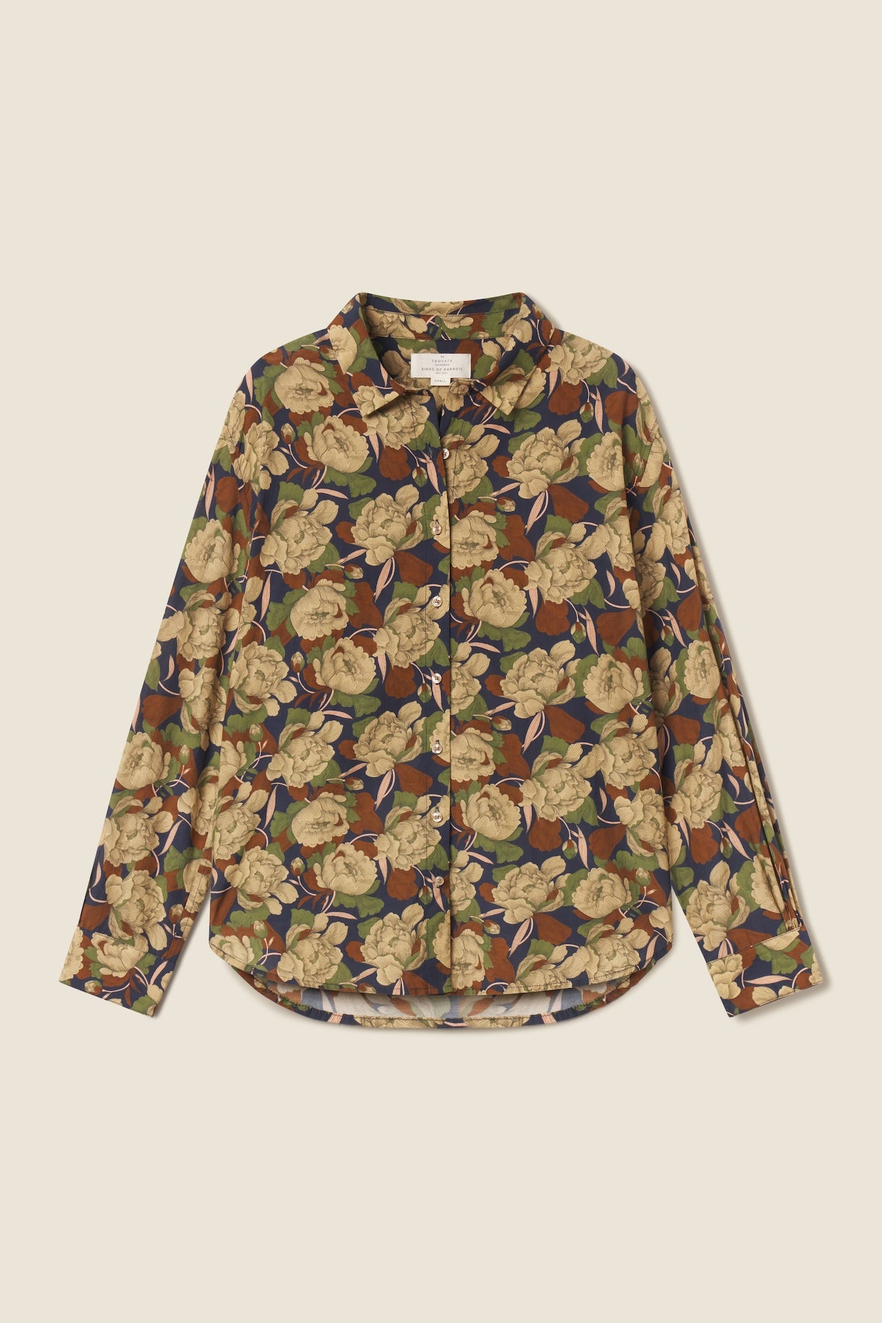 Emilia Oversized Shirt Verbena Vail