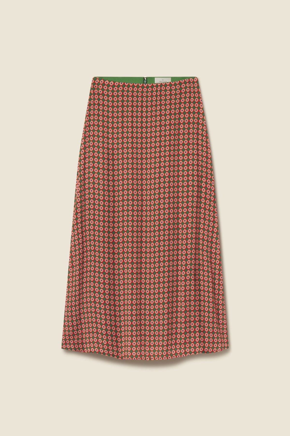 Trovata Demi skirt in Vintage Parlor, viscose