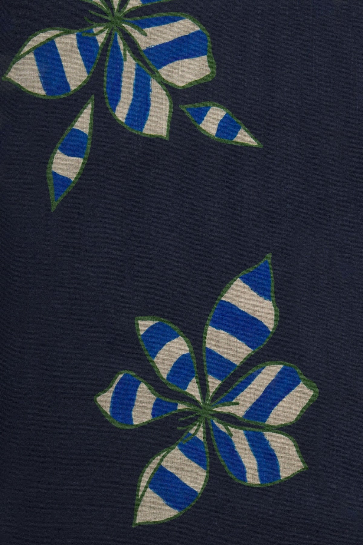 Trovata Mod Botanica fabric swatch, cotton