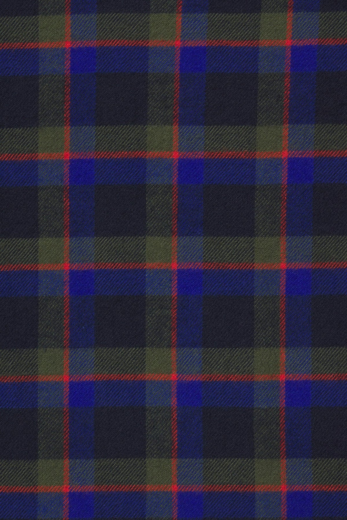 Trovata Winter Regatta Plaid fabric swatch, cotton